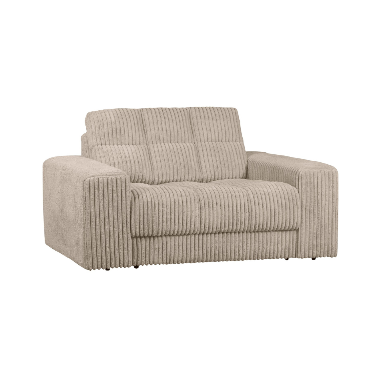 Sofa loveseat SECOND DATE beżowy sztruks