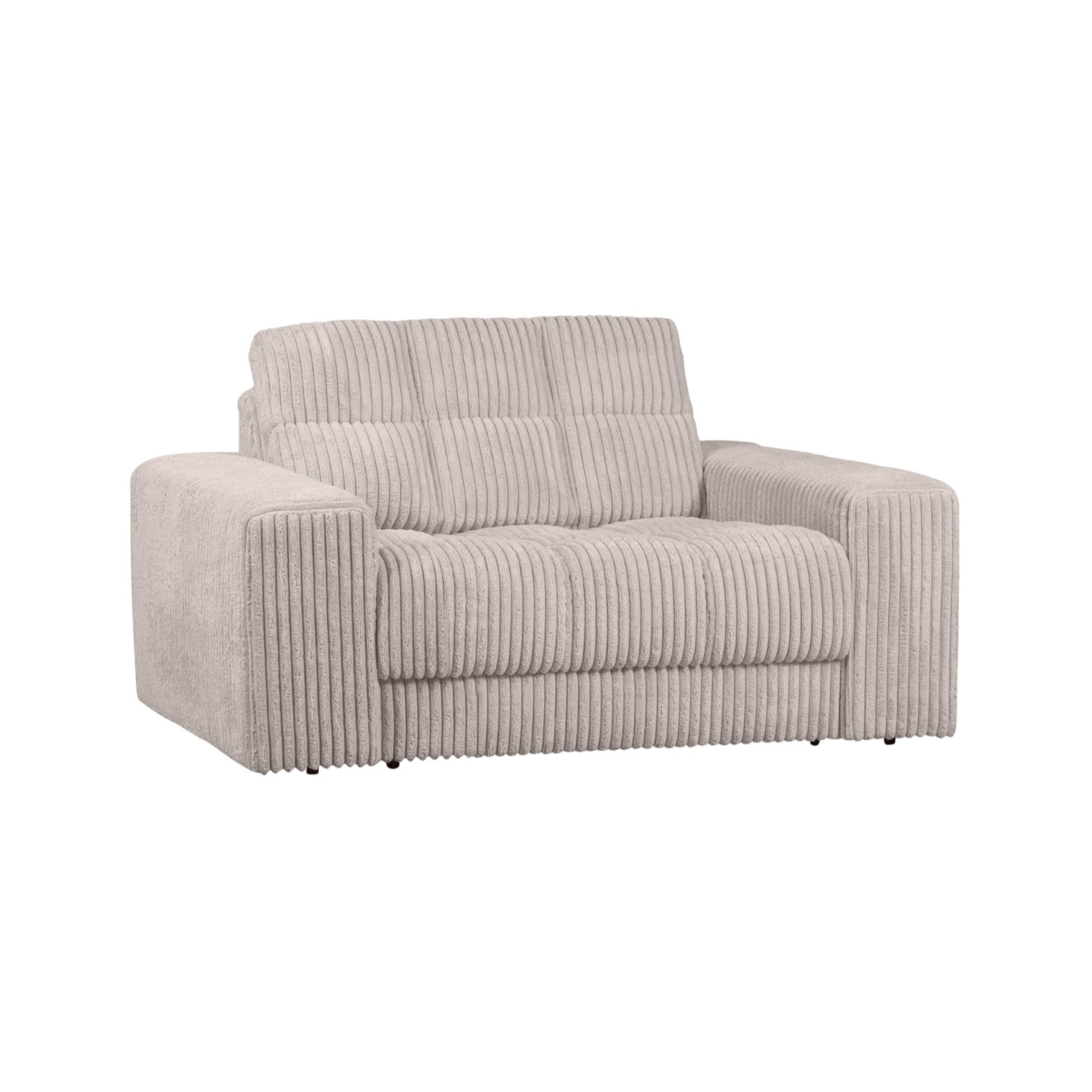 Sofa loveseat SECOND DATE kremowy sztruks