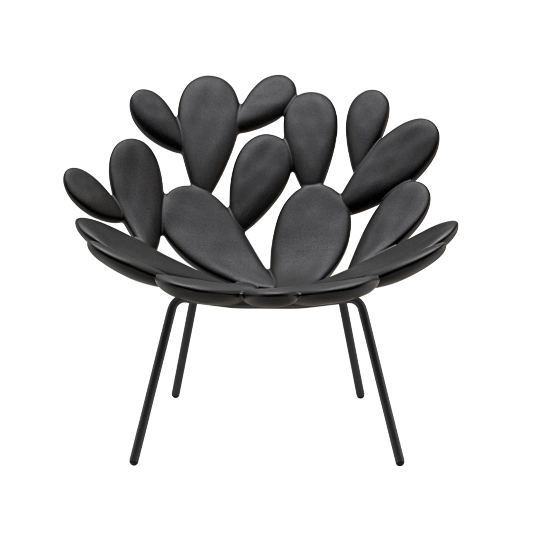FILICUDI black garden armchair