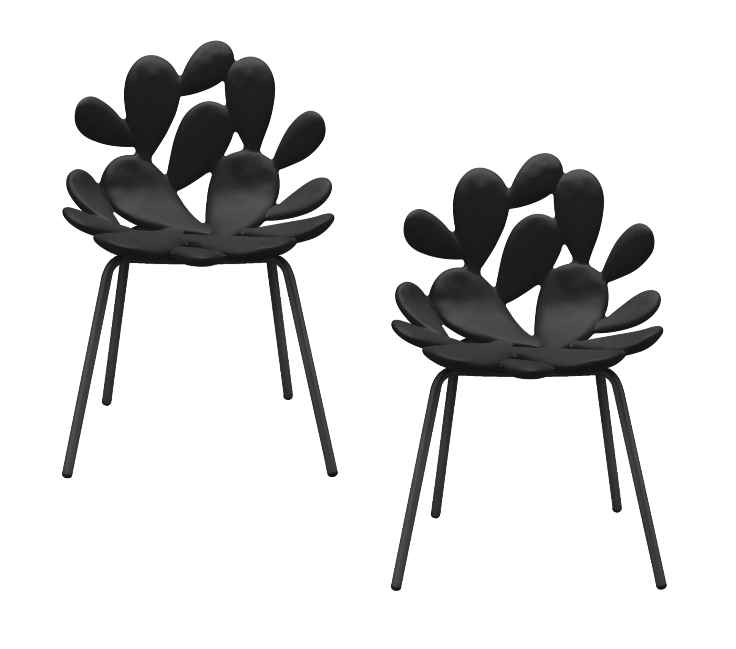 FILICUDI black garden chair set