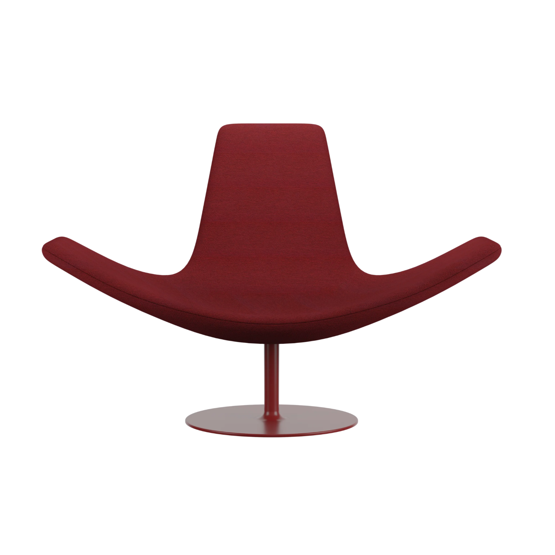 Sessel WING dunkelrot