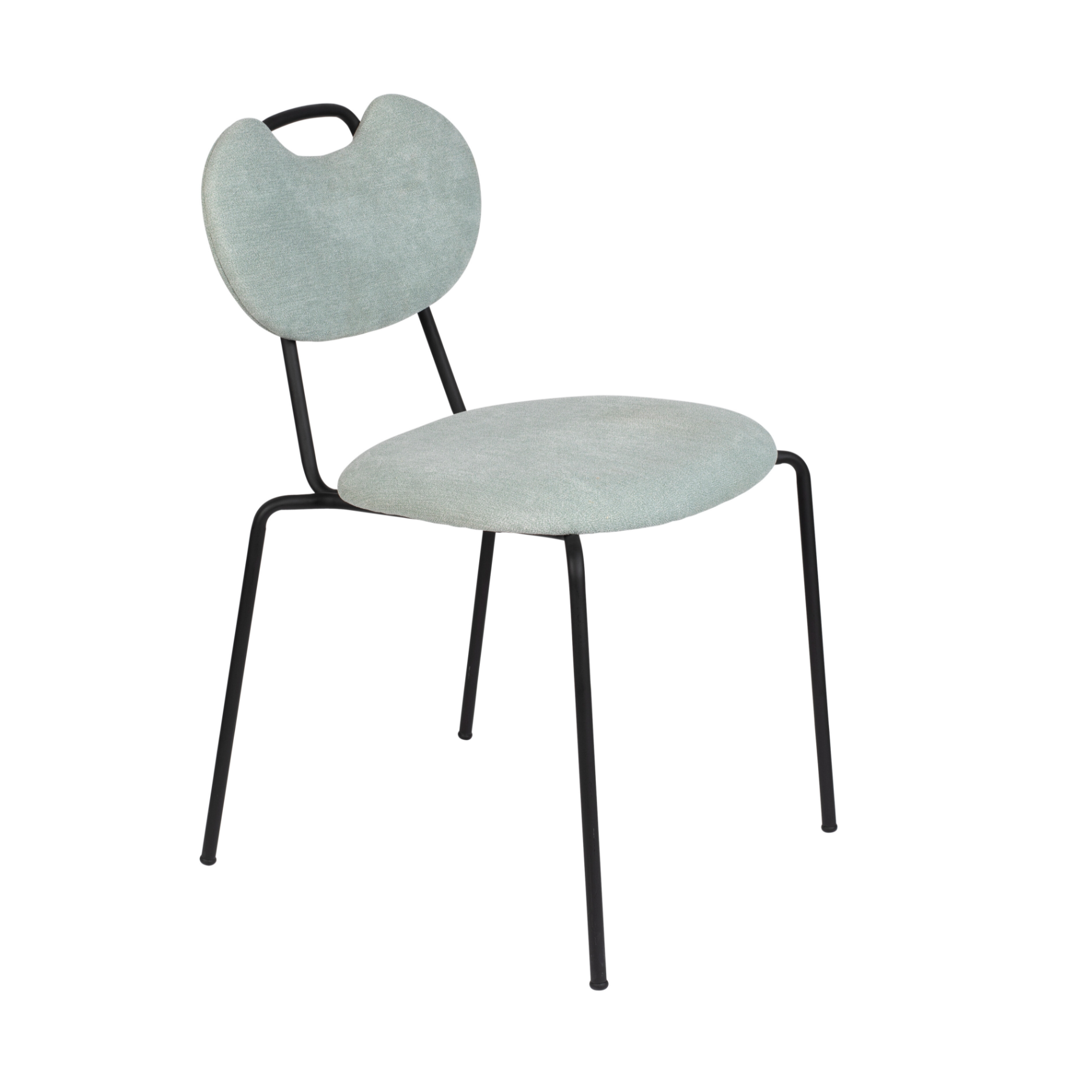 ASPEN chair green with black base