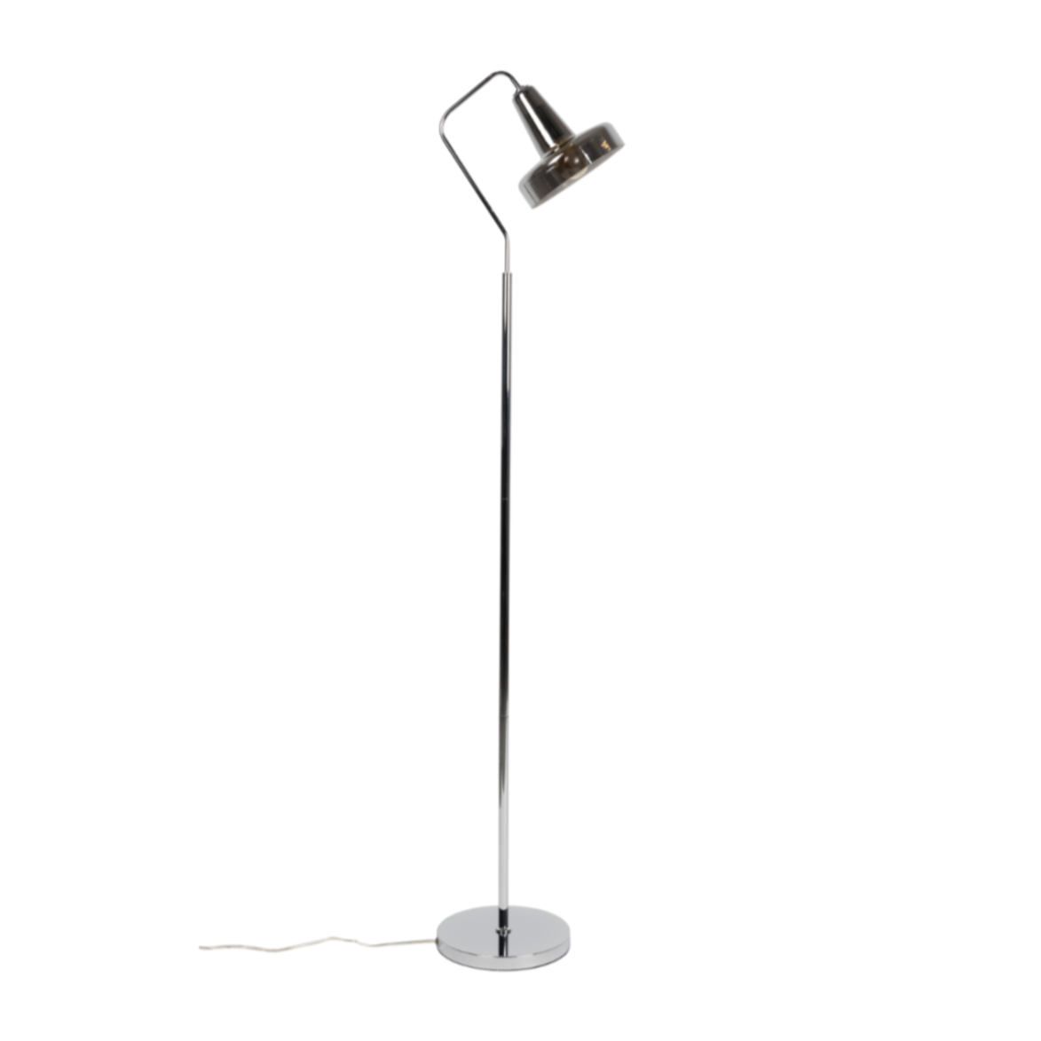 Lampa podłogowa ANSHIN dymione szkło
