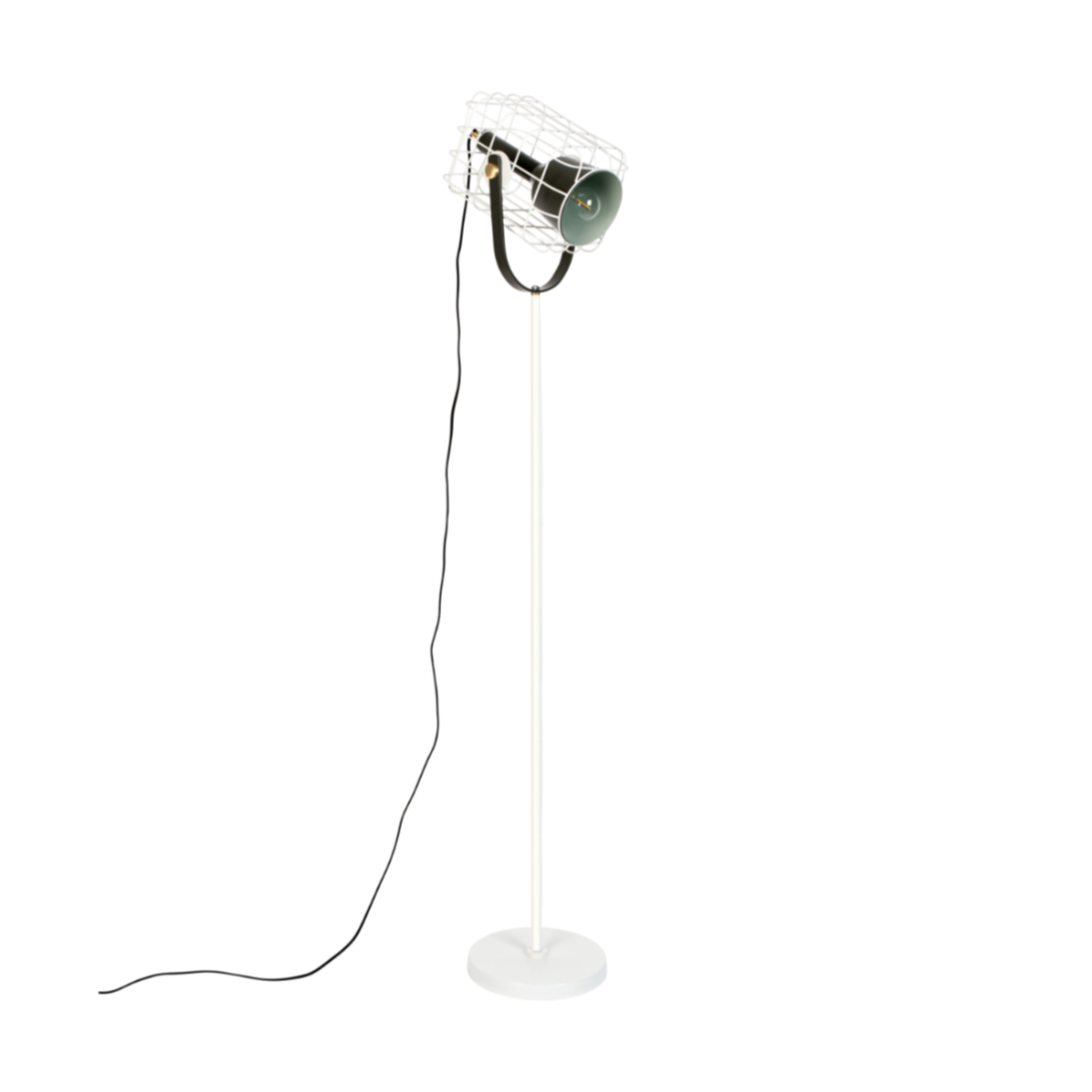 Stehlampe CAGE weiß