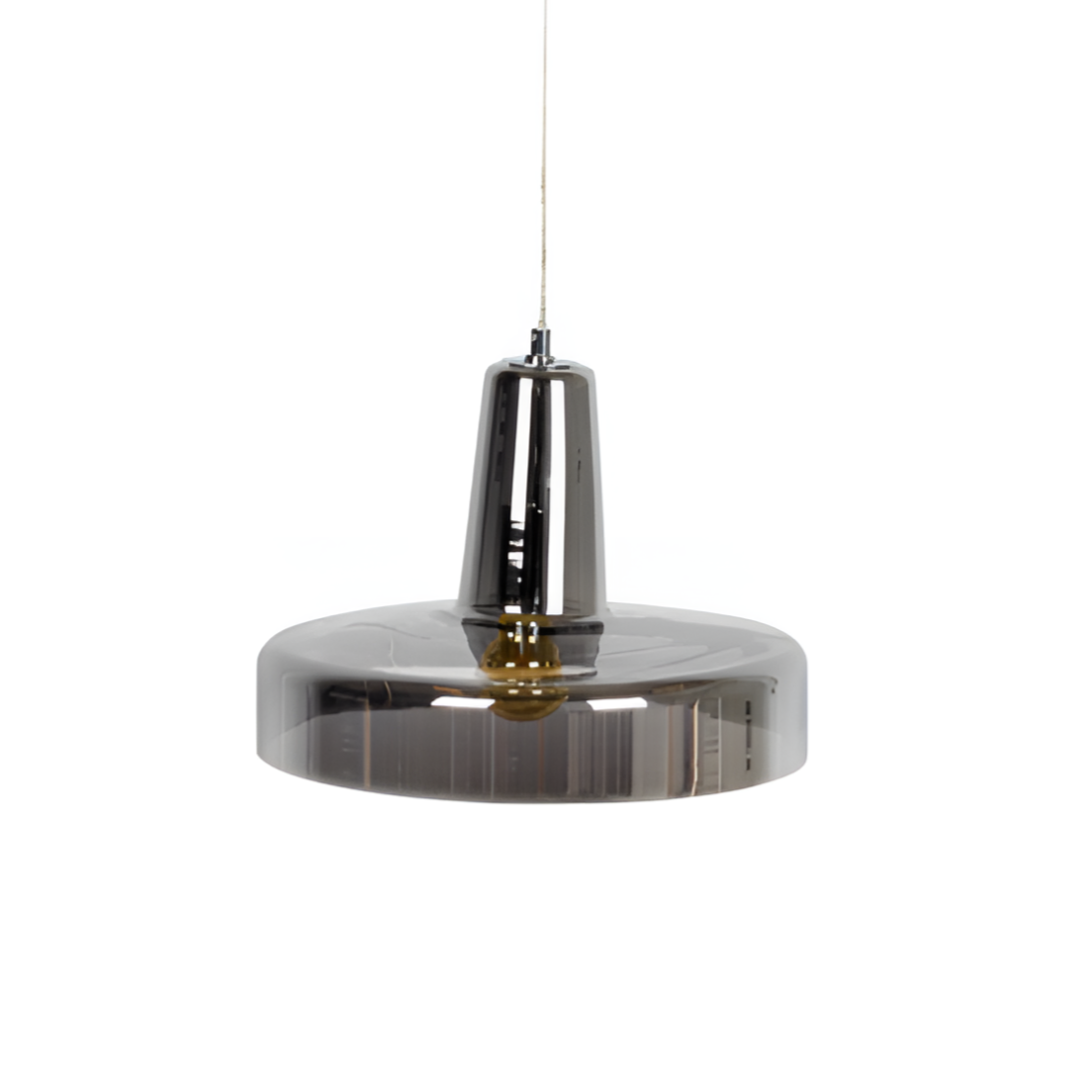 Lampa wisząca ANSHIN dymione szkło