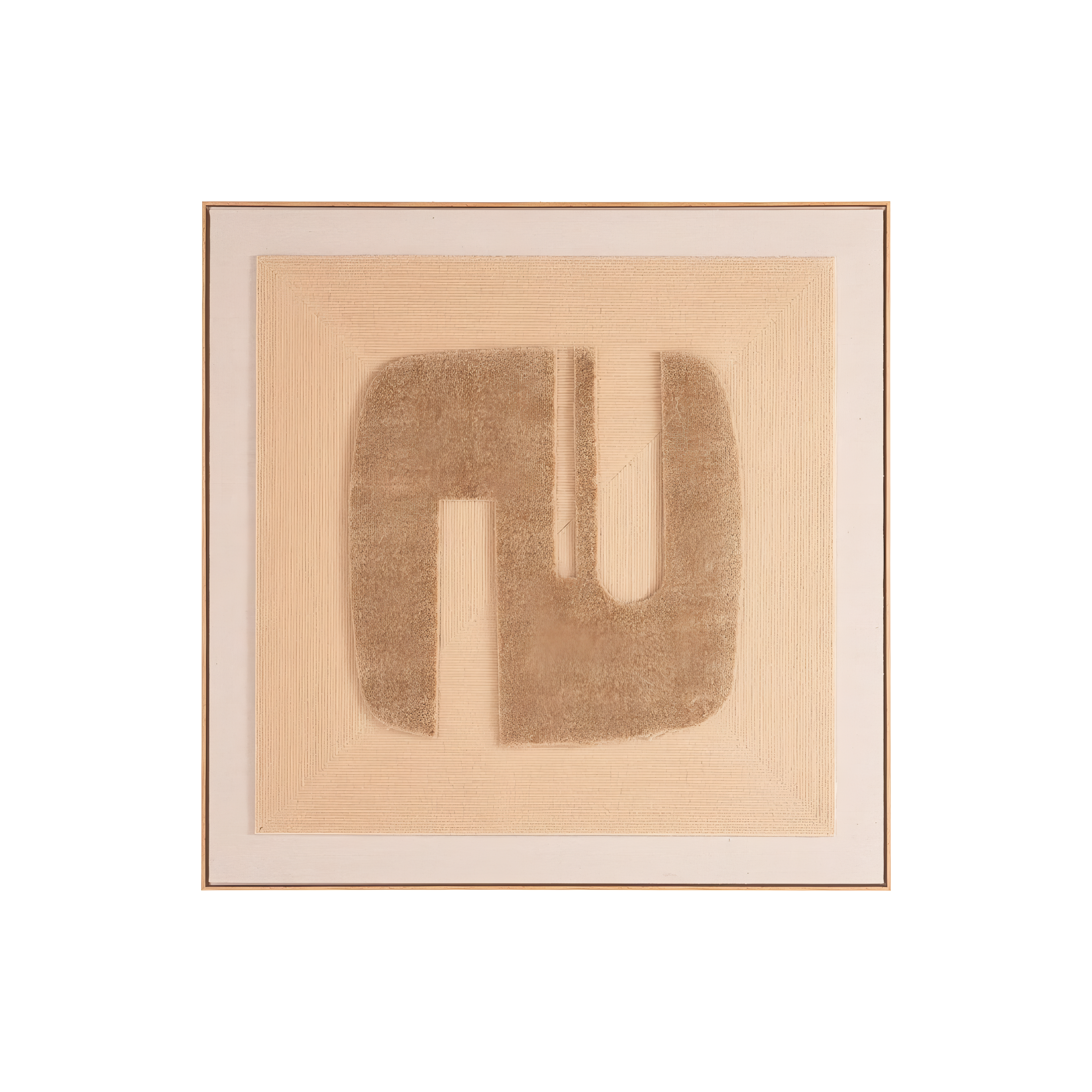 SEDA canvas with a brown pattern