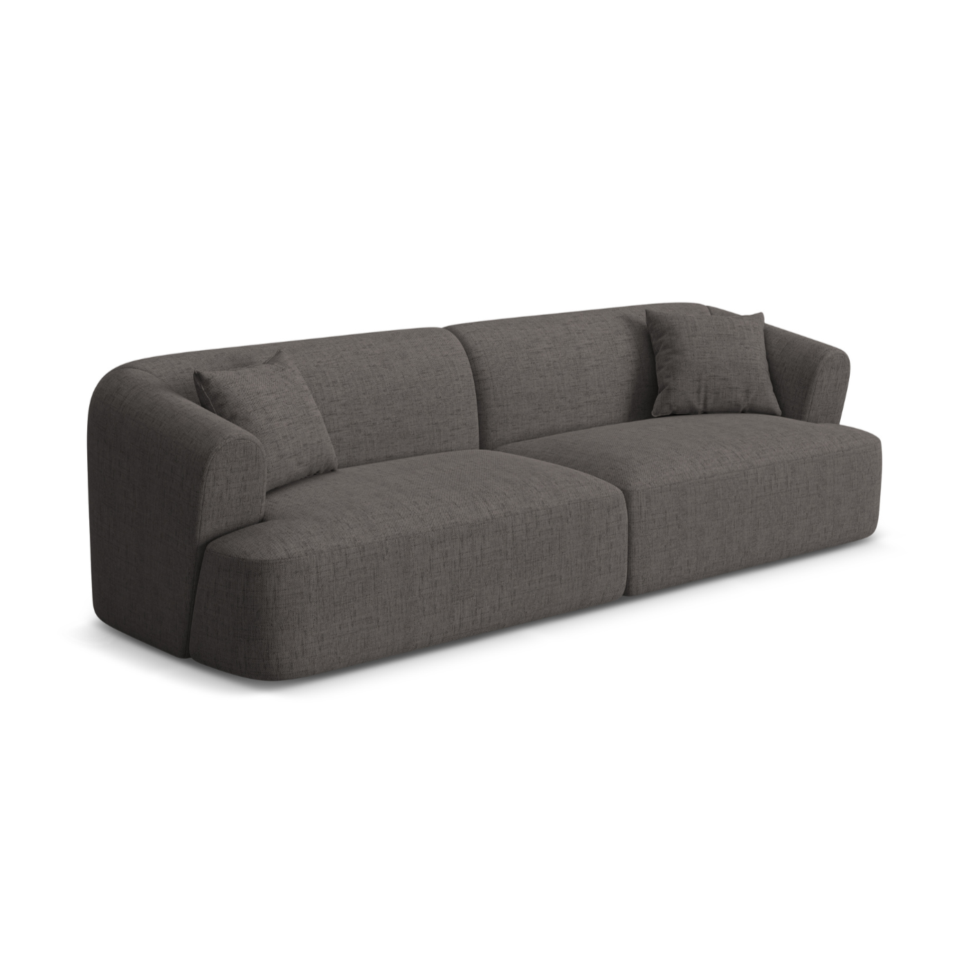 Sofa 4-osobowa CAMPI szary szenil