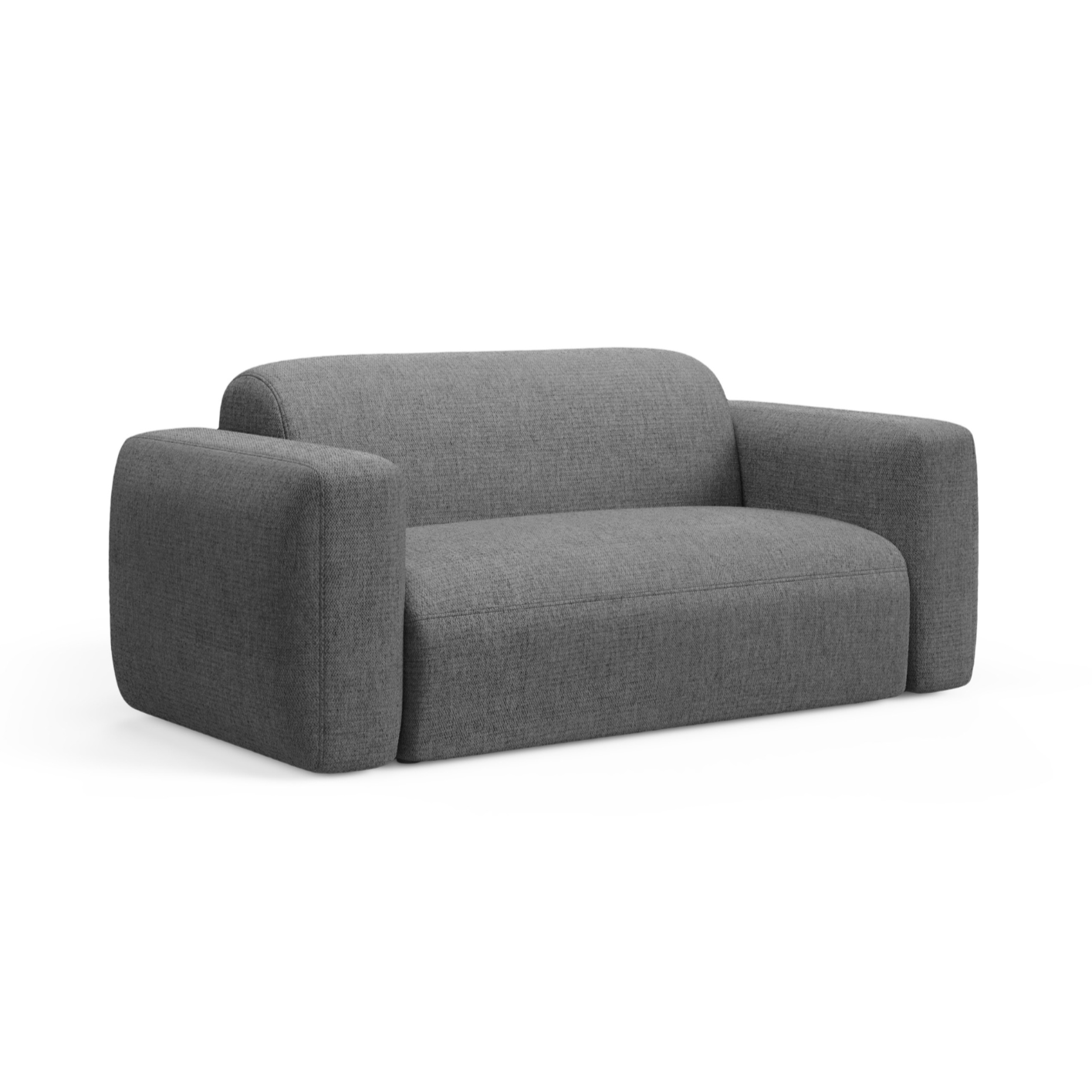Sofa 2-osobowa STRINO szary szenil