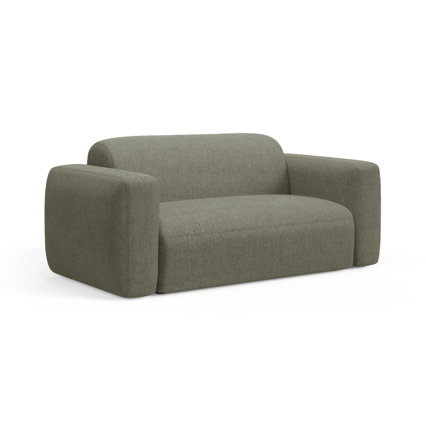 2-seater Sofa STRINO olive chenille