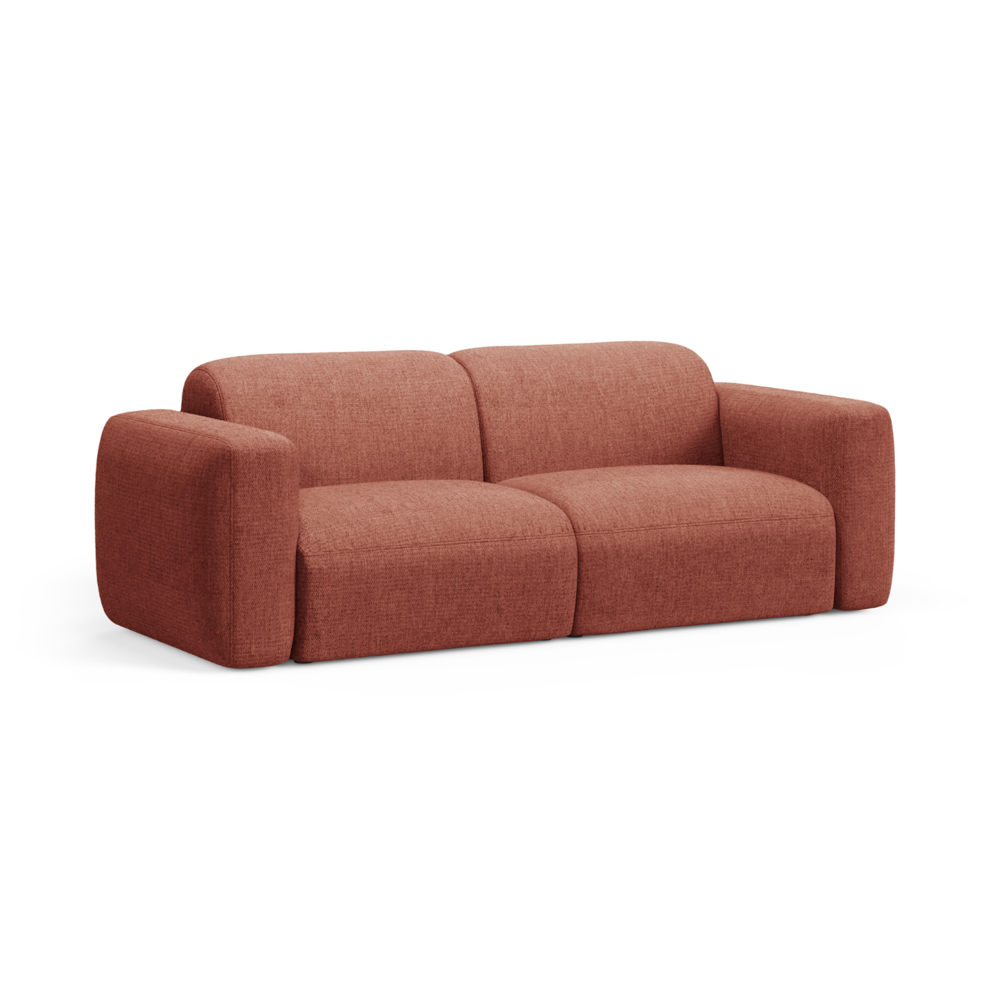Sofa 3-osobowa STRINO koralowy szenil