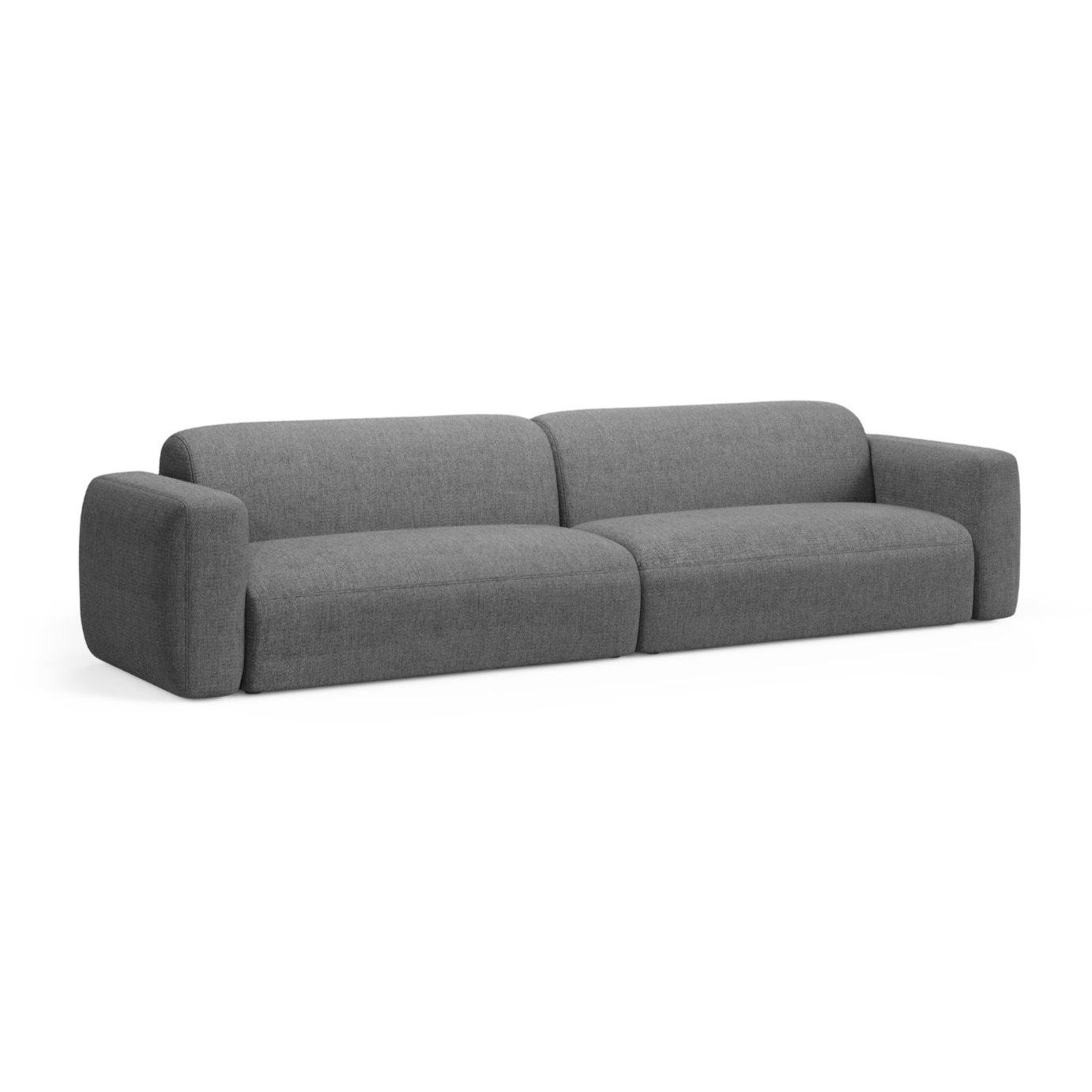 Sofa 4-osobowa STRINO szary szenil