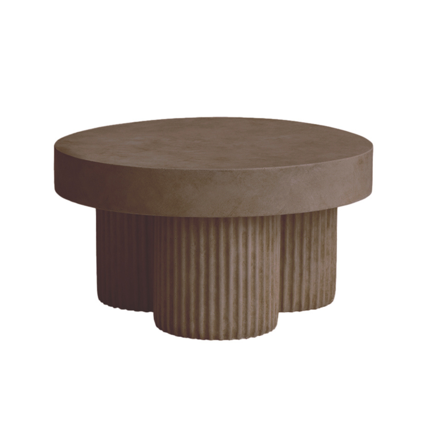 GEAR Coffee Table Brown Concrete