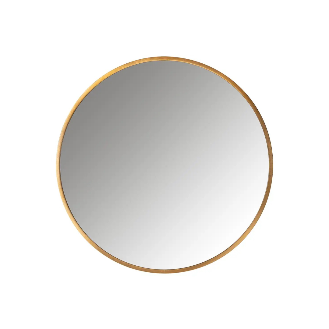 Runder Spiegel MAEVY gold