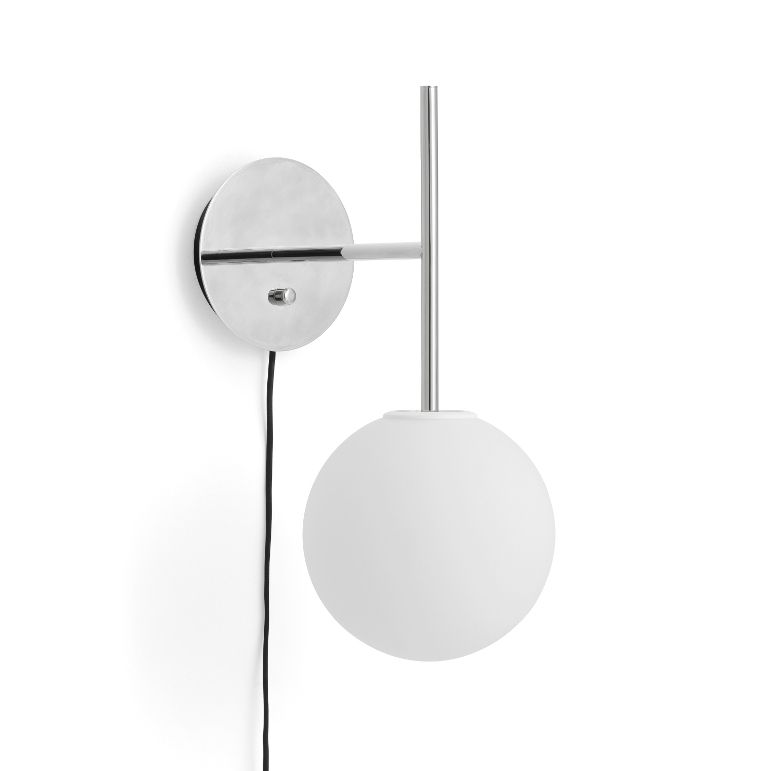 Wandleuchte TR BULB poliertes Stahl