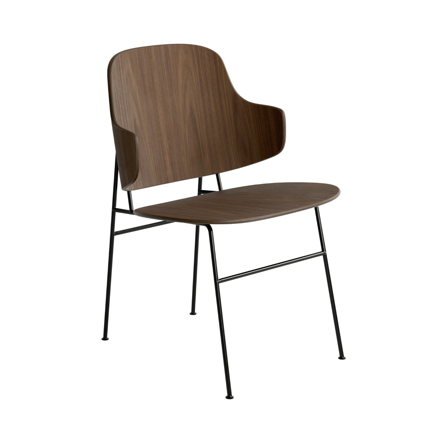 PENGUIN chair walnut wood
