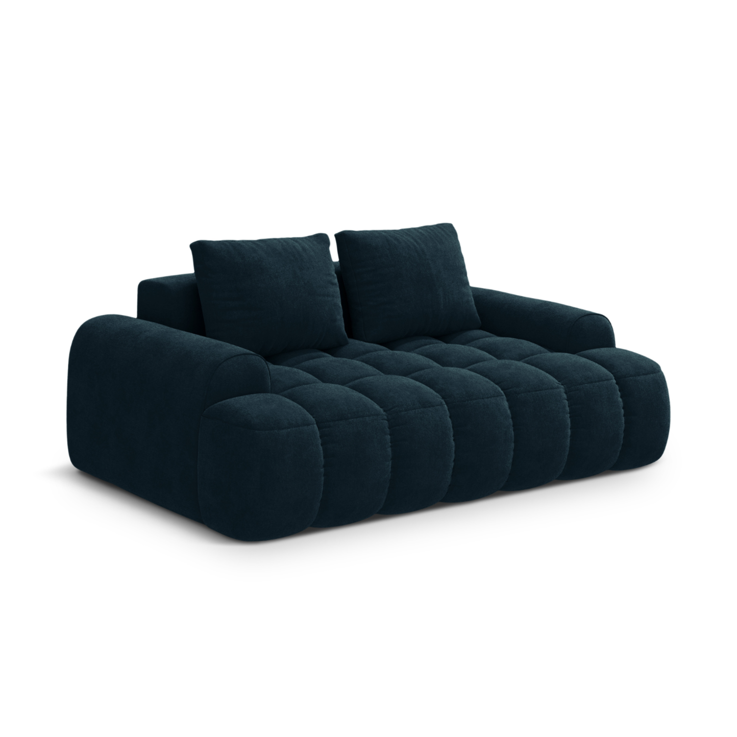 Sofa aksamitna 2-osobowa LINZ petrol