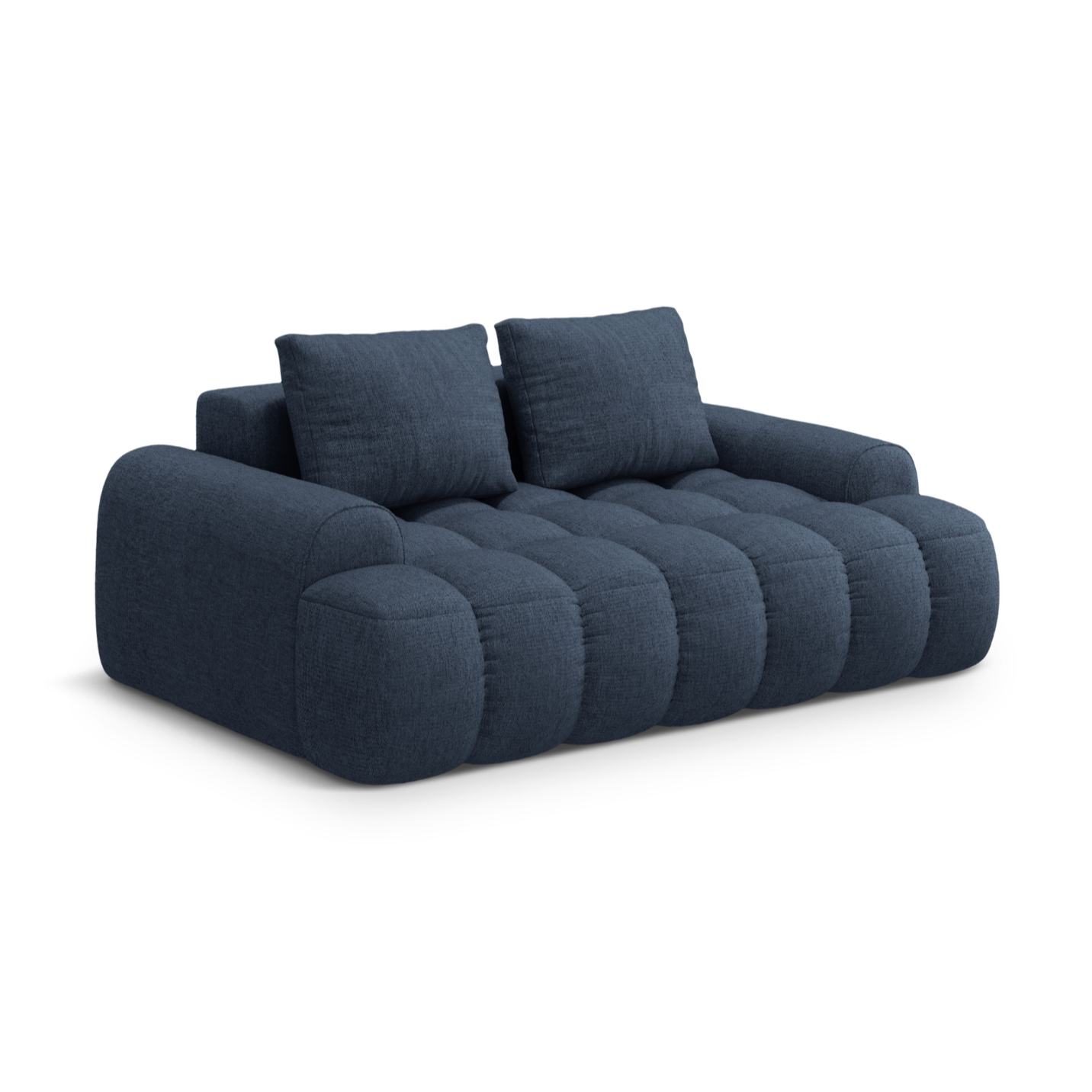 Sofa 2-sitzig LINZ blau