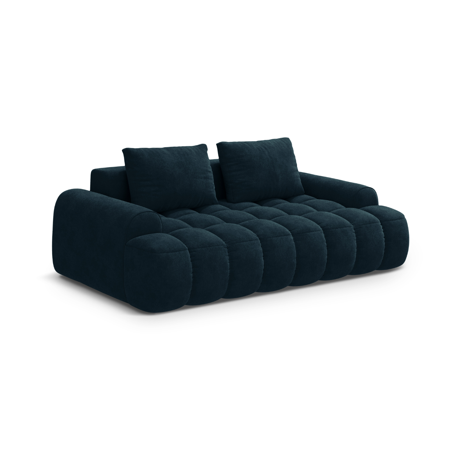Sofa aksamitna 3-osobowa LINZ petrol