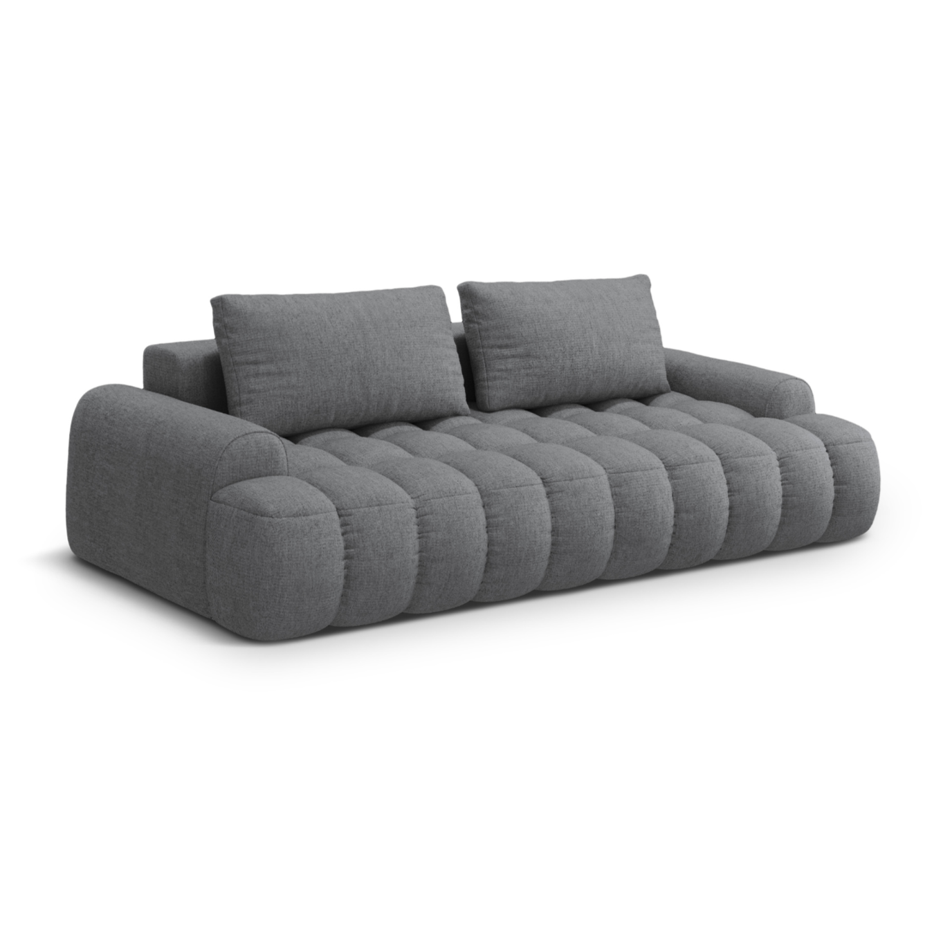 Sofa z funkcją spania 4-osobowa LINZ szary