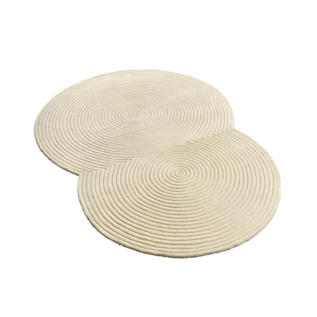 Zen abgerundete Teppichcreme