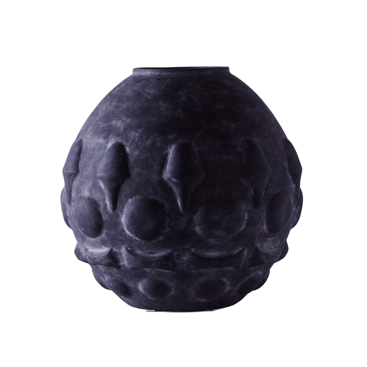 Vase ST MARIA schwarze Keramik