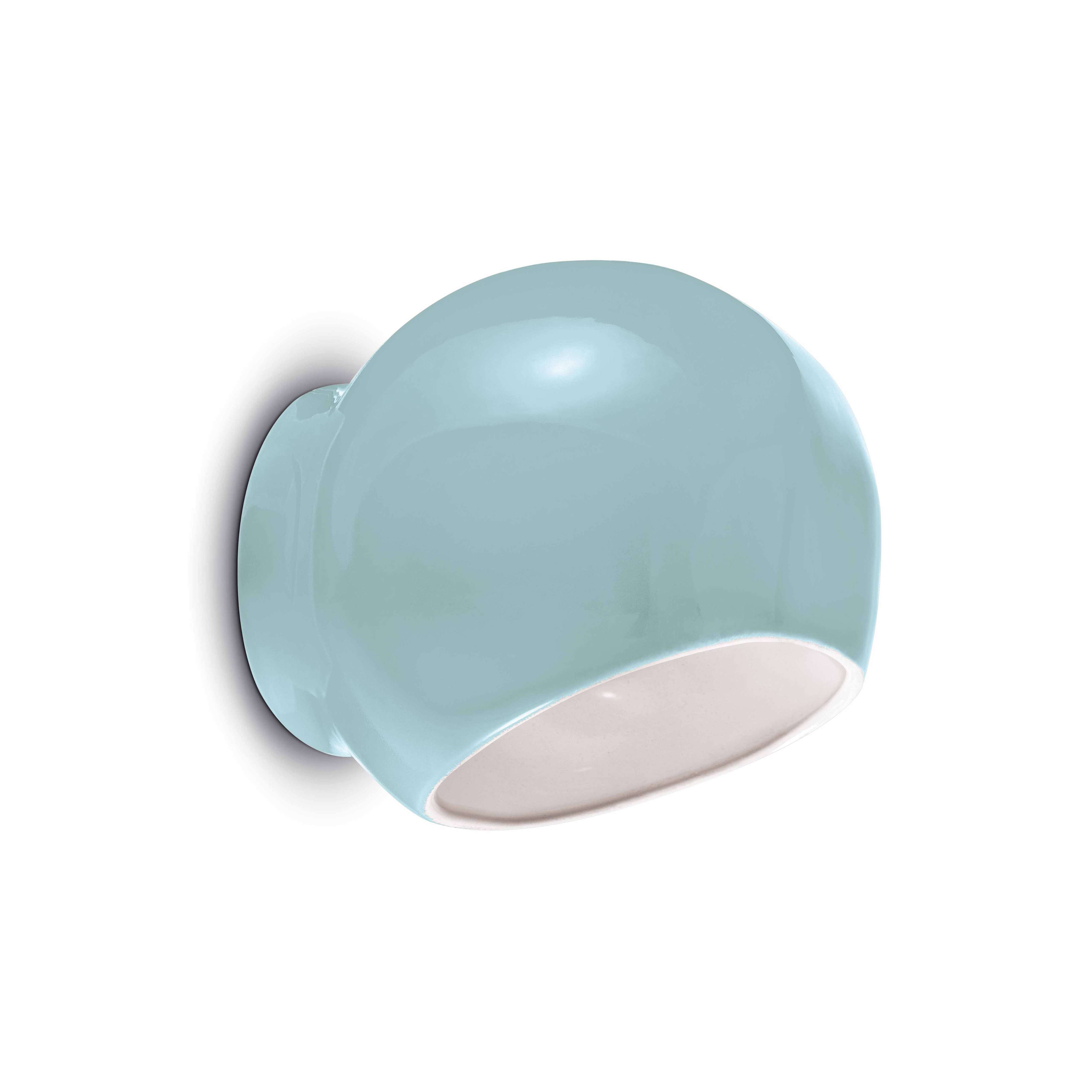 Kinkiet ceramiczny AYRTON błękitny