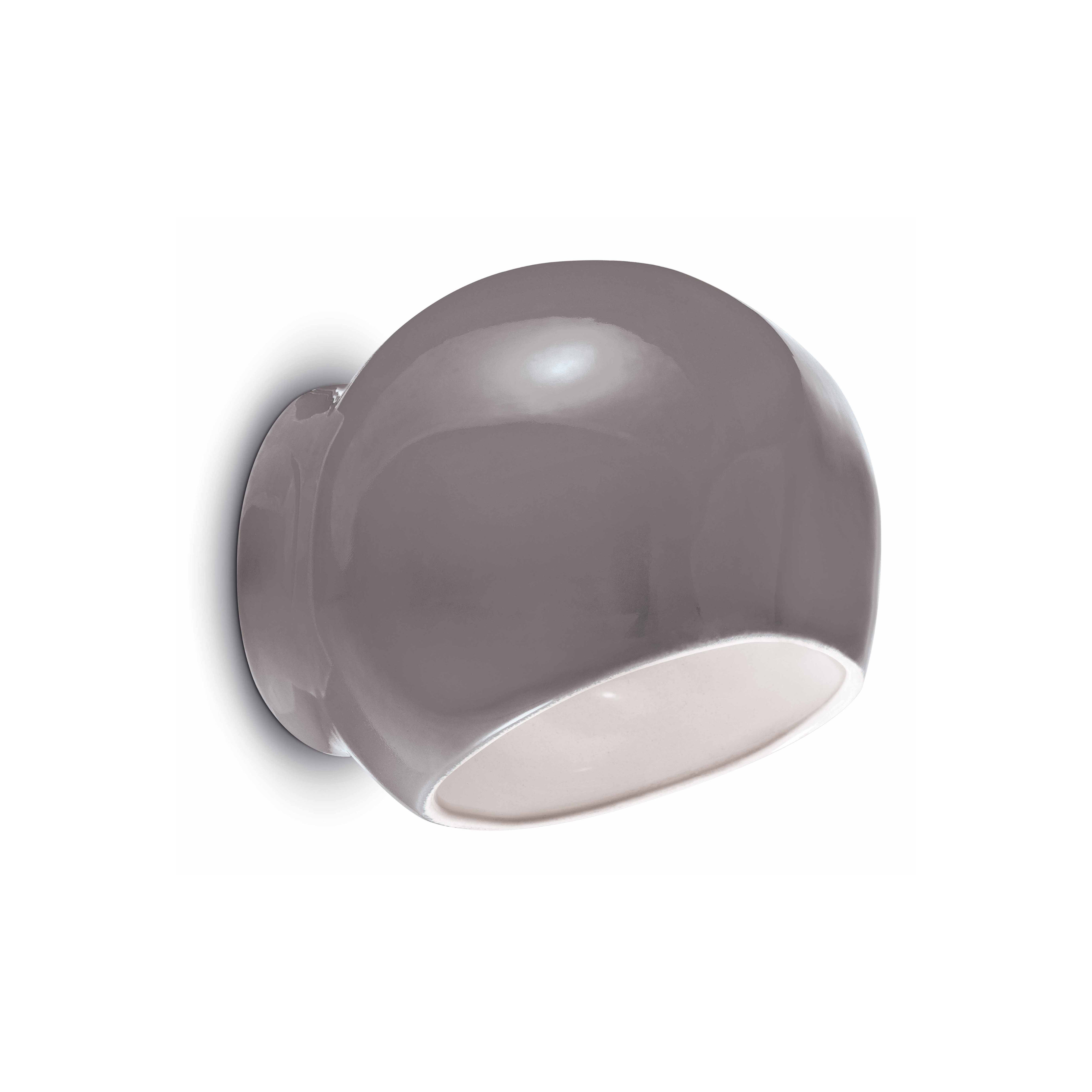 AYRTON gray ceramic wall lamp