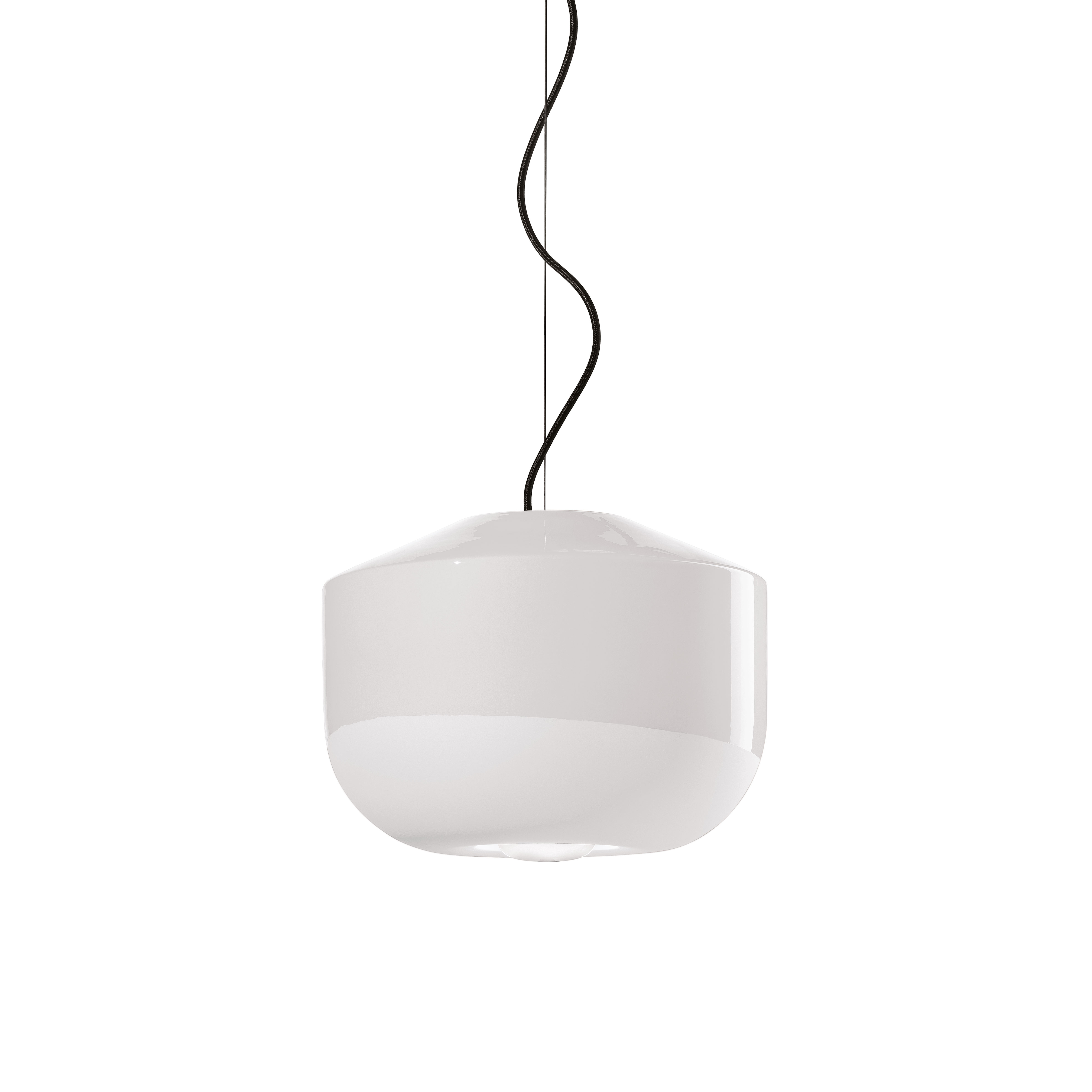 Lampa wisząca ceramiczna BELLOTA biały