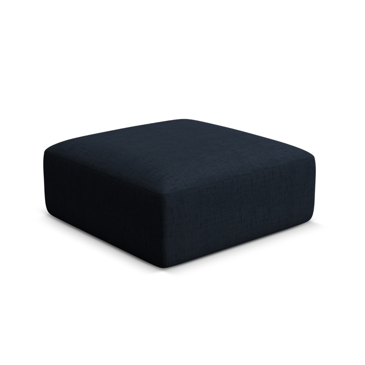 Puf CAMPI blauer Chenille
