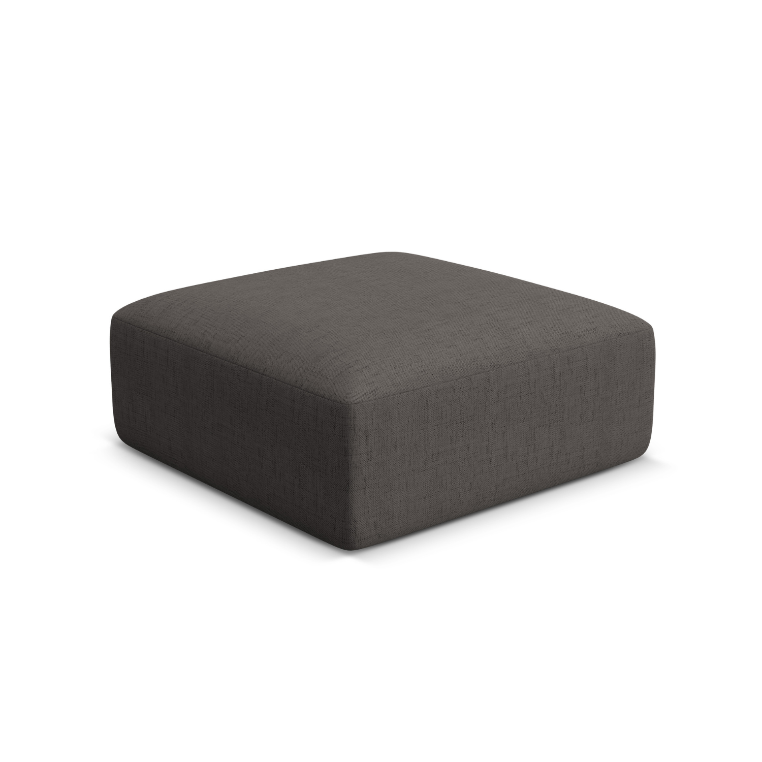 Puf CAMPI grauer Chenille