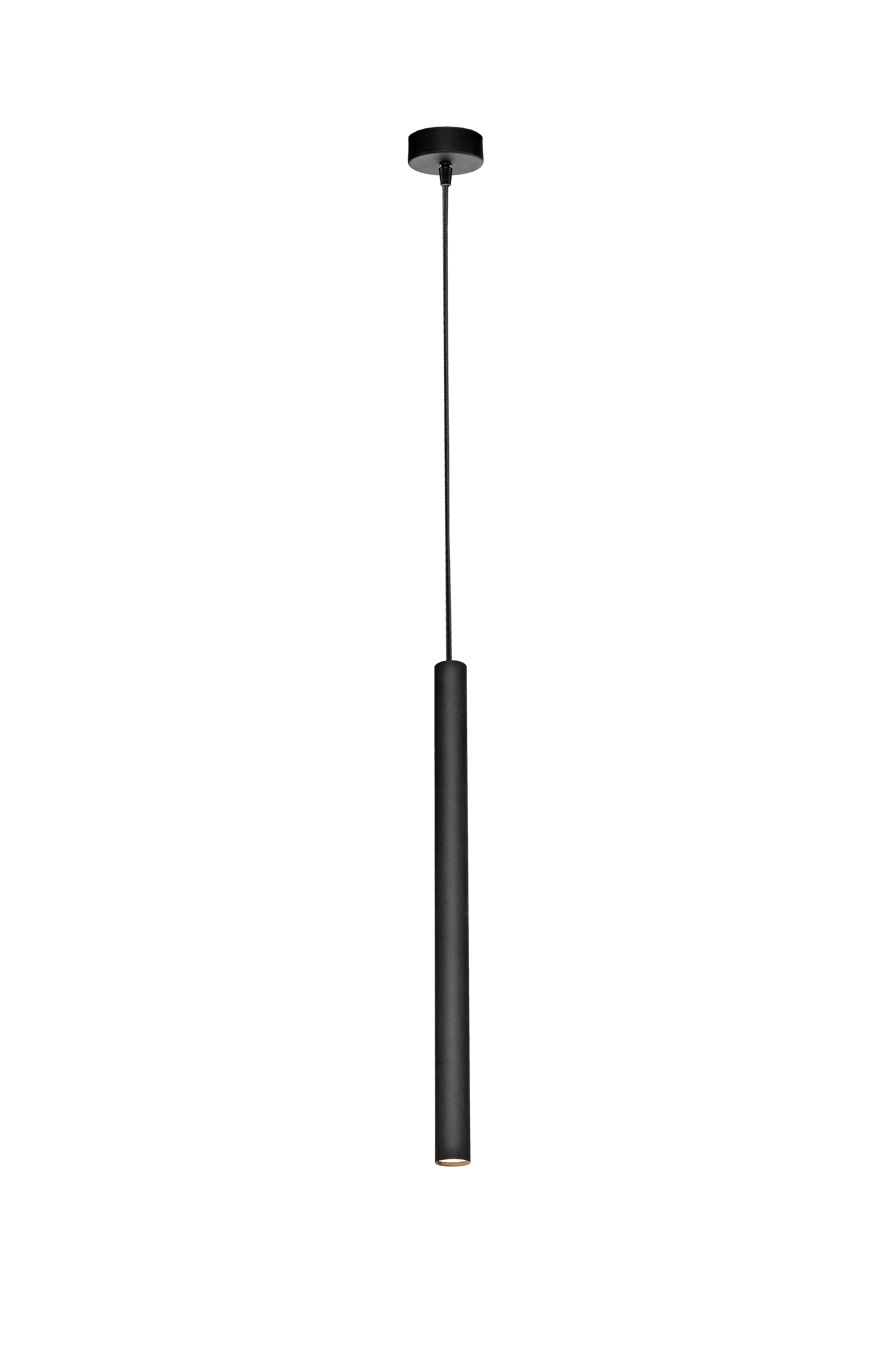 Lampa wisząca ROLL czarny