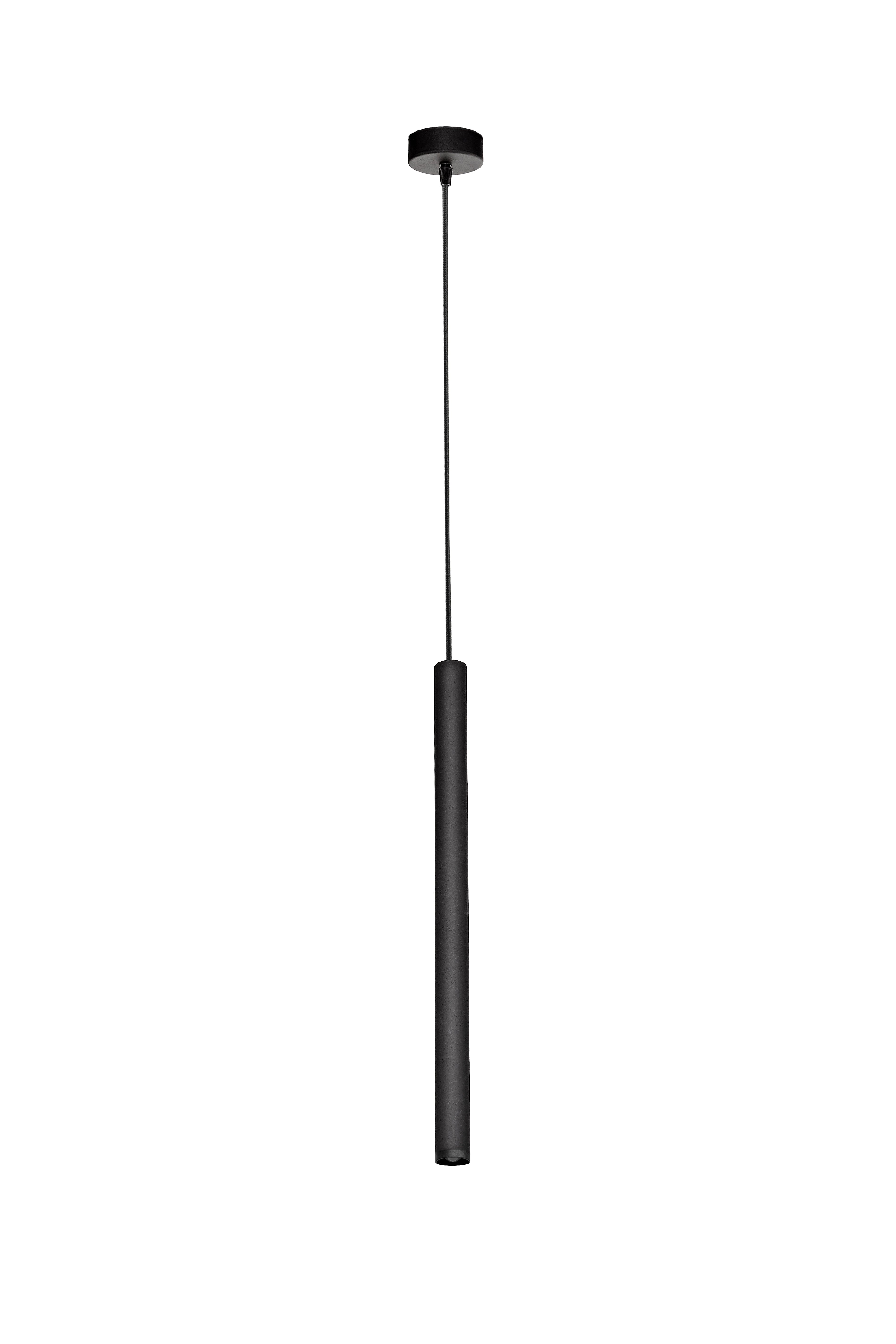 Lampa wisząca ROLL czarny