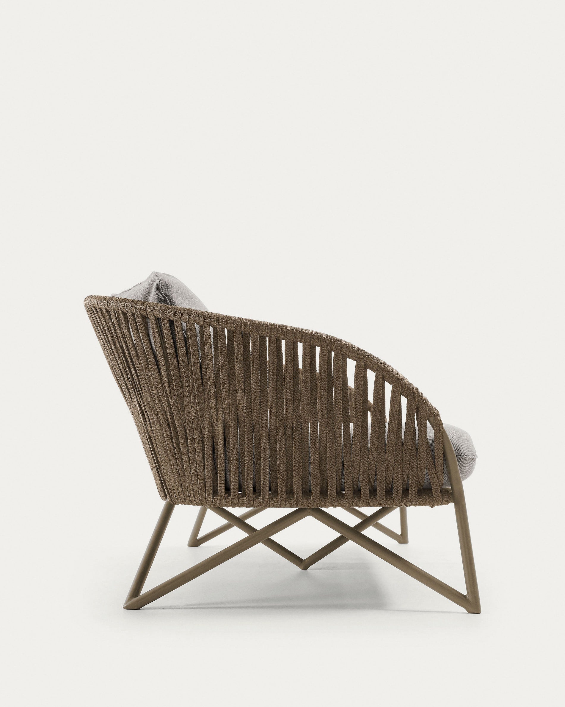 Sofa ogrodowa BRANZIE brązowy