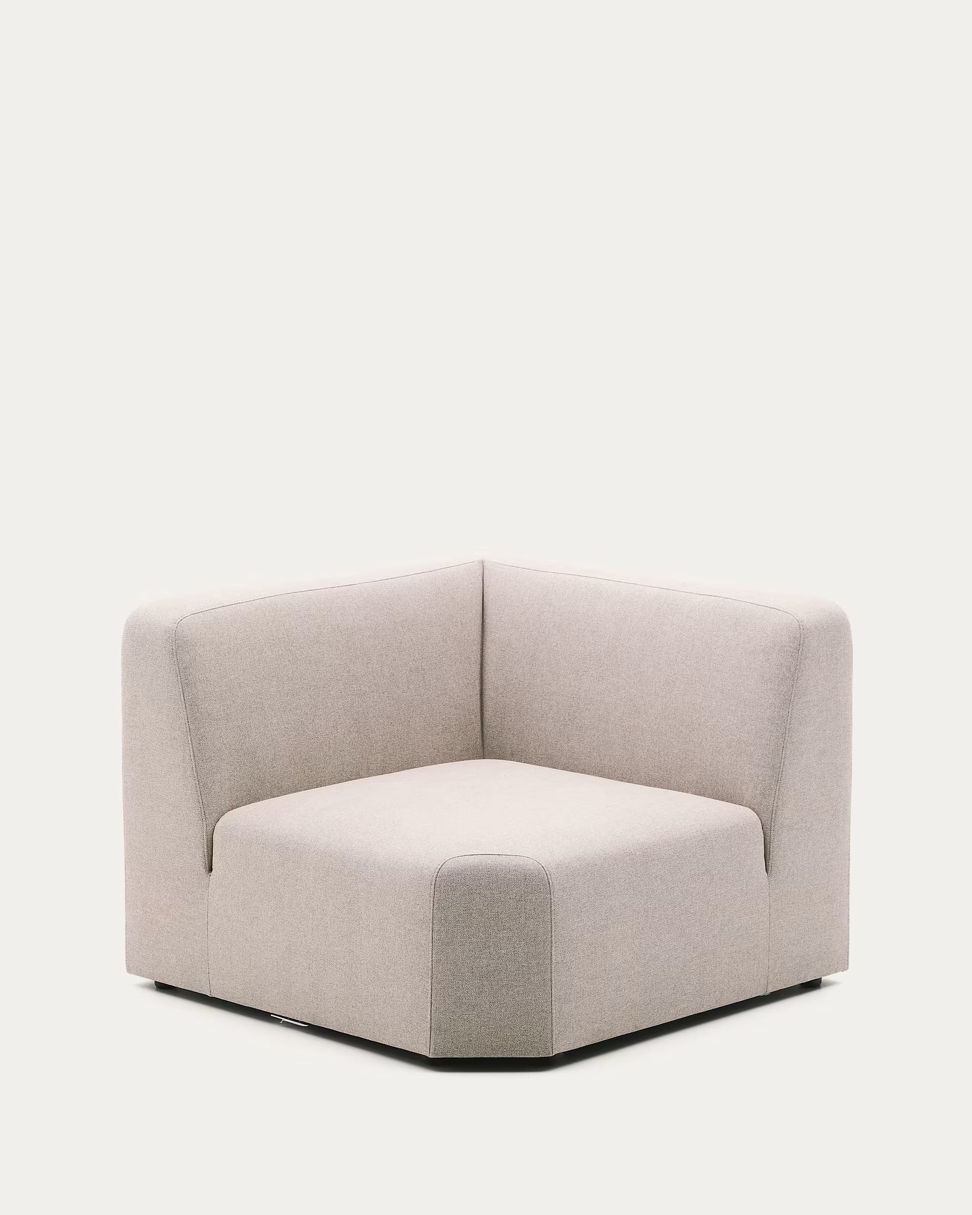 Sofa modułowa NEOM - moduł narożny beżowy