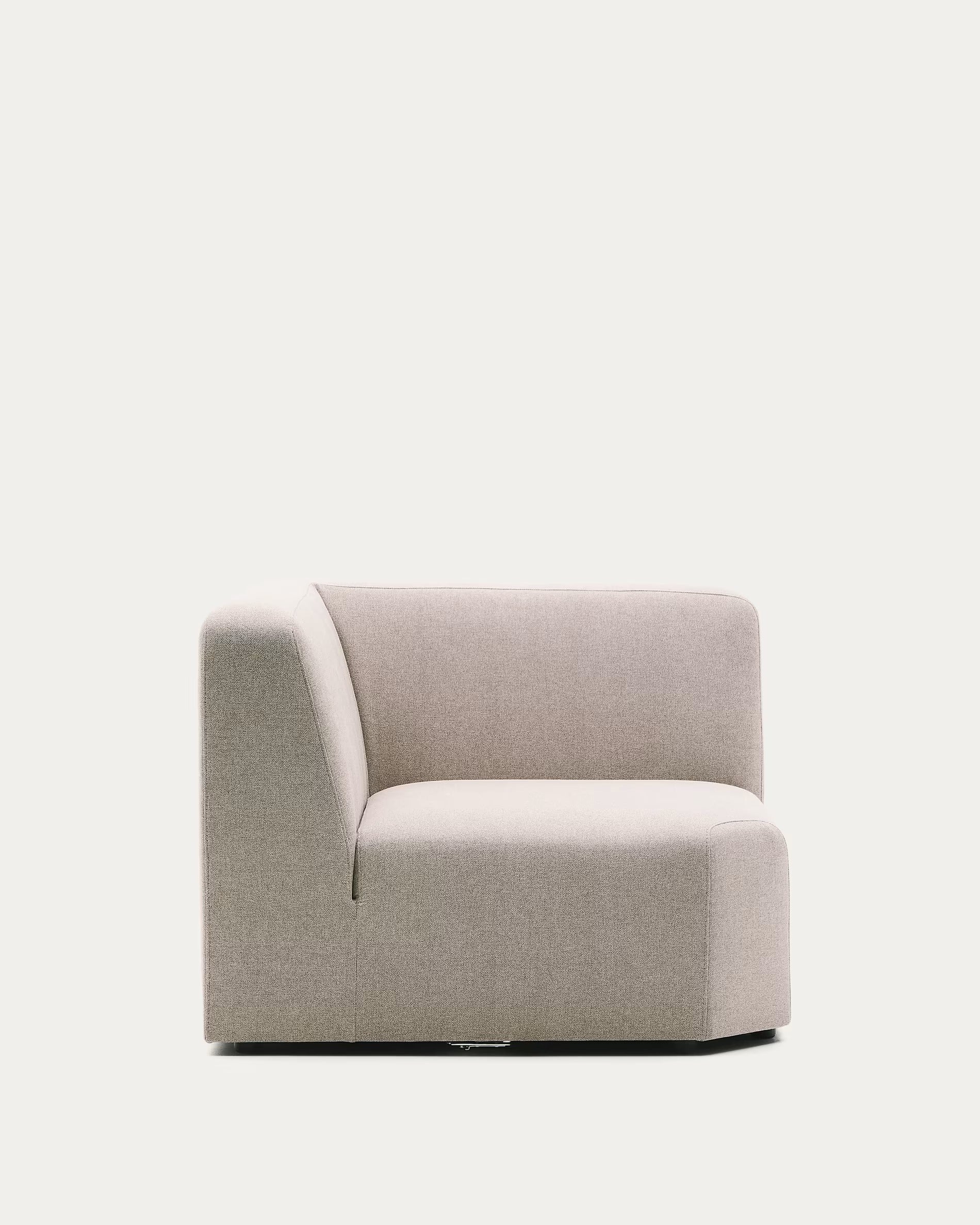 Sofa modułowa NEOM - moduł narożny beżowy