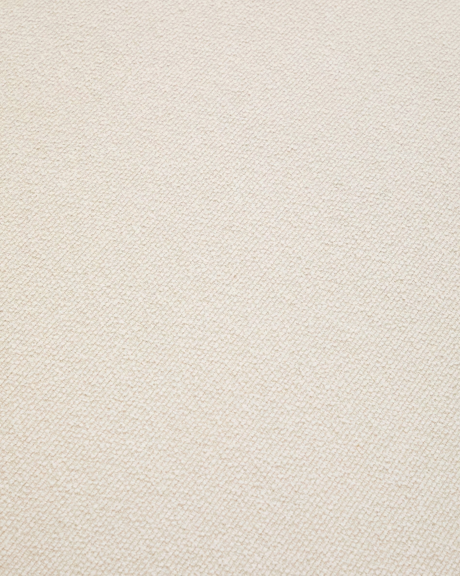 AURUM 3-Sitzer-Sofa Ecru Chenille mit dunkelgrauem Untergestell