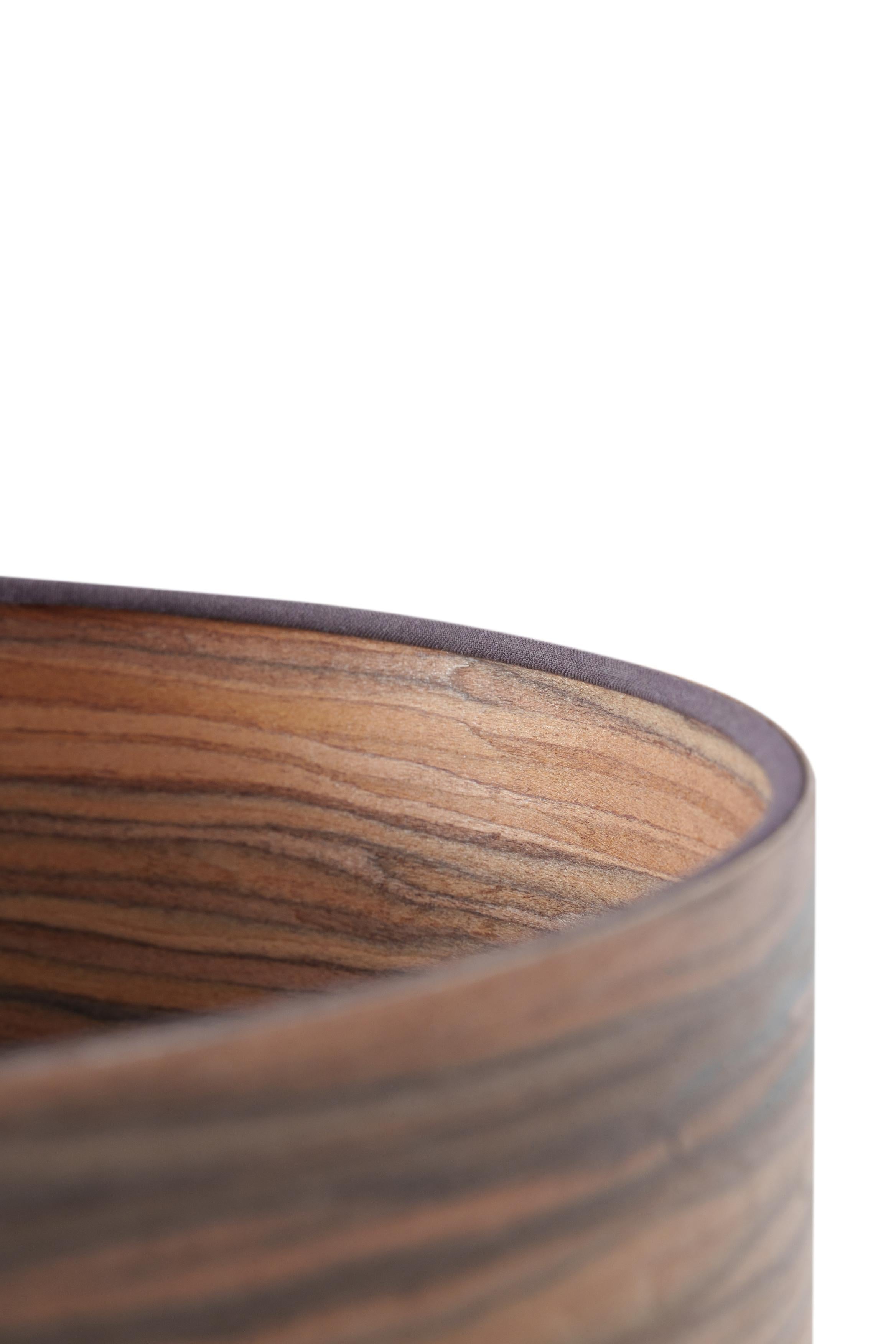 Tischlampe SAWA WOOD Nussfurnier