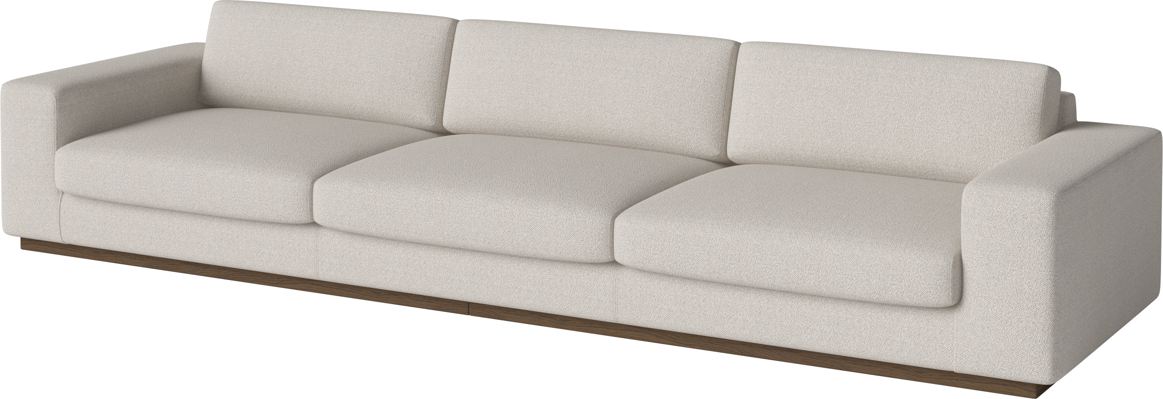 Sofa 5-osobowa SEPIA podstawa z ciemnego drewna dębowego