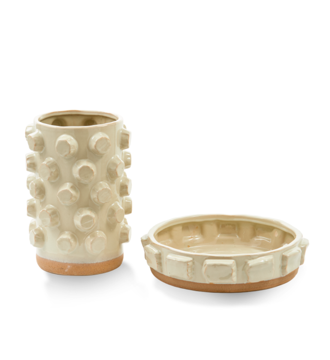 Taca STRUCTURE BOWL beżowy