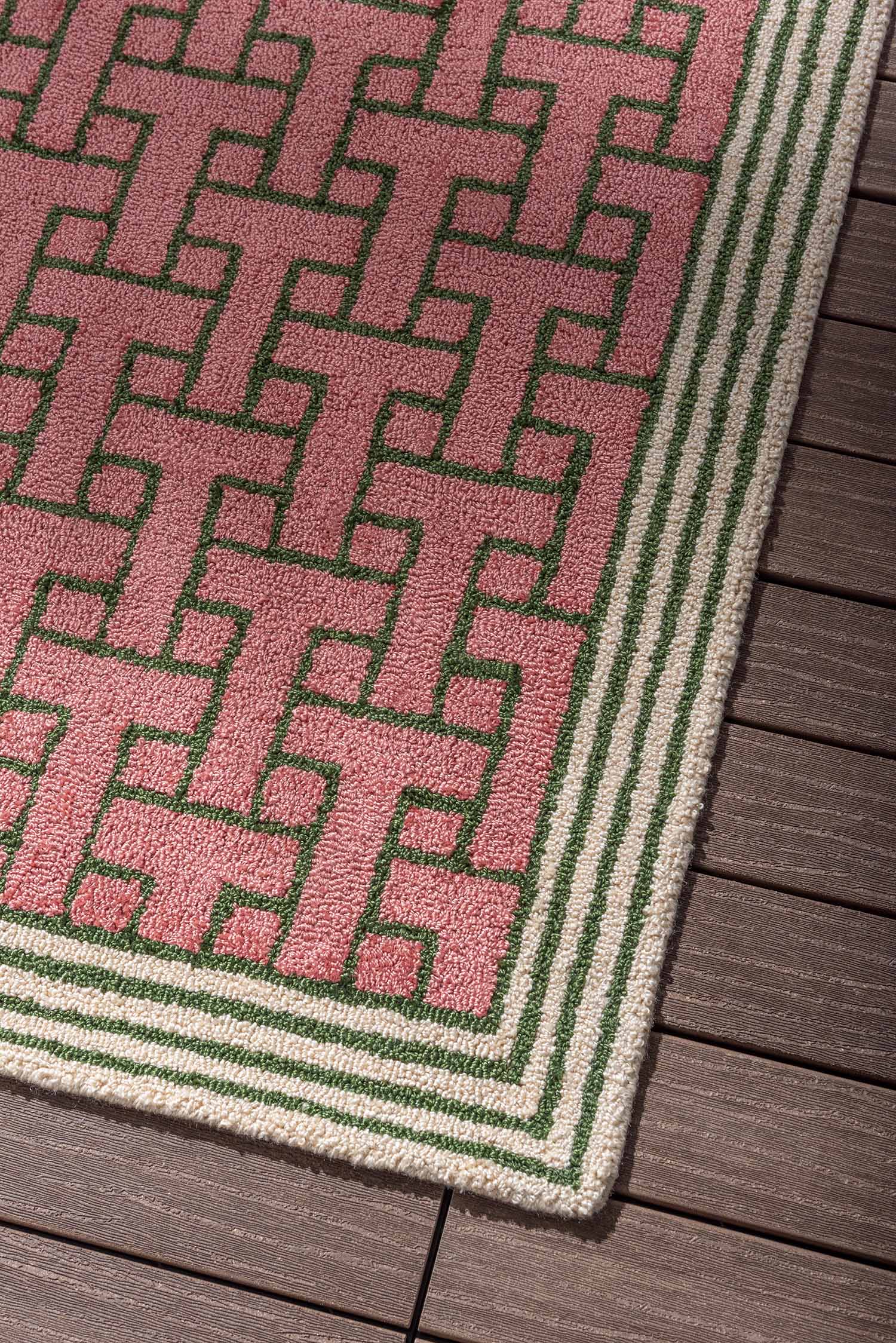 External rug T-Monogram DUSTED PINK