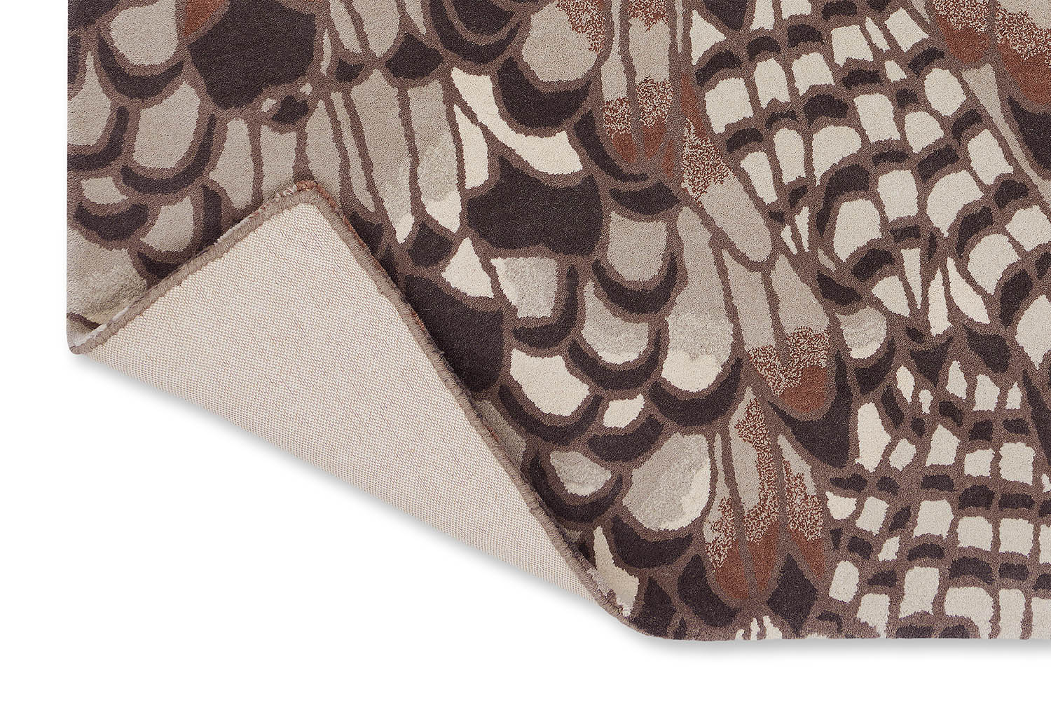 Dywan FEATHERS NATURAL brązowy