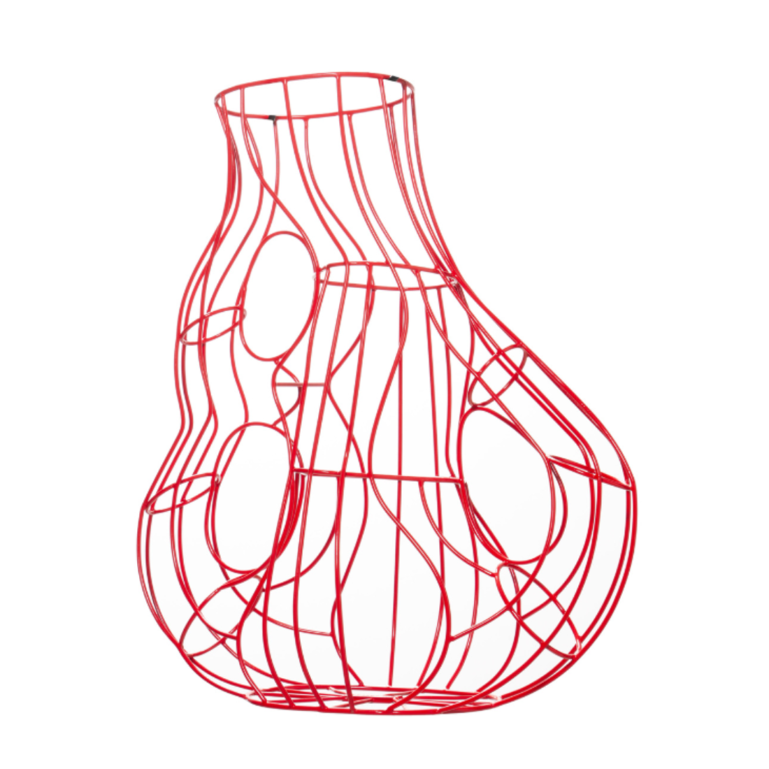 Wazon THREE EARS FRAME koralowy czerwony
