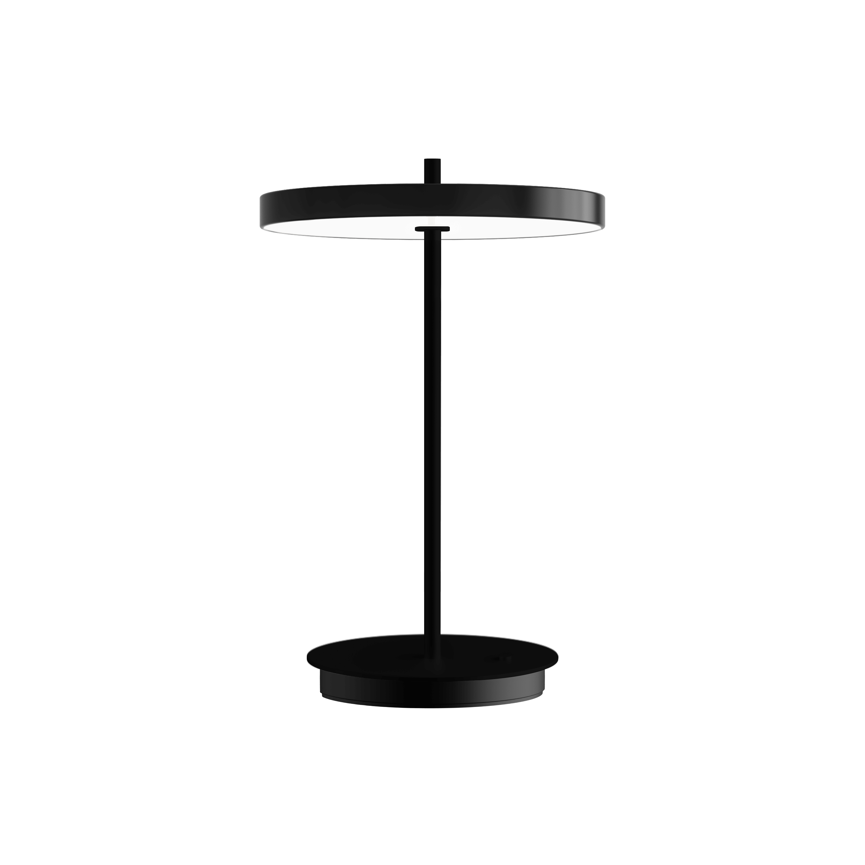 Lampa przenośna ASTERIA MOVE czarny z czarną podstawą