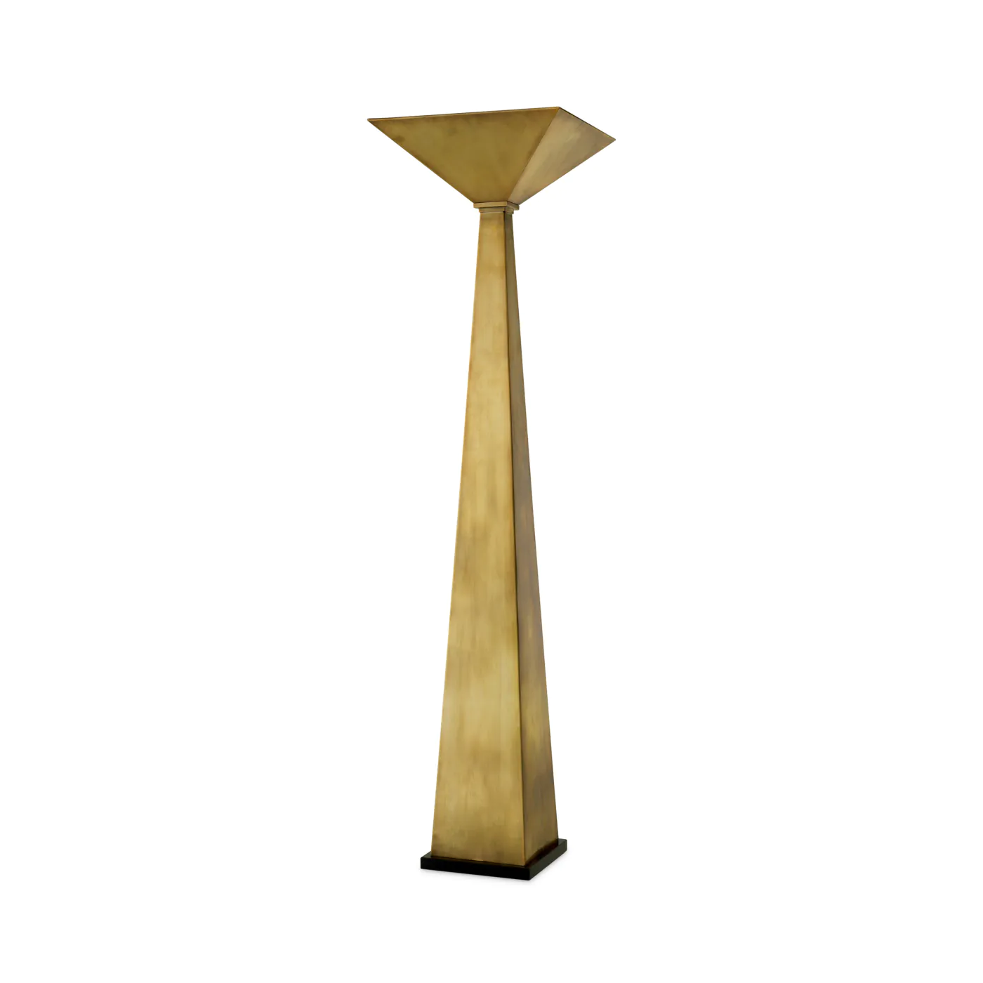 Antiktorales goldenes Stehlampe