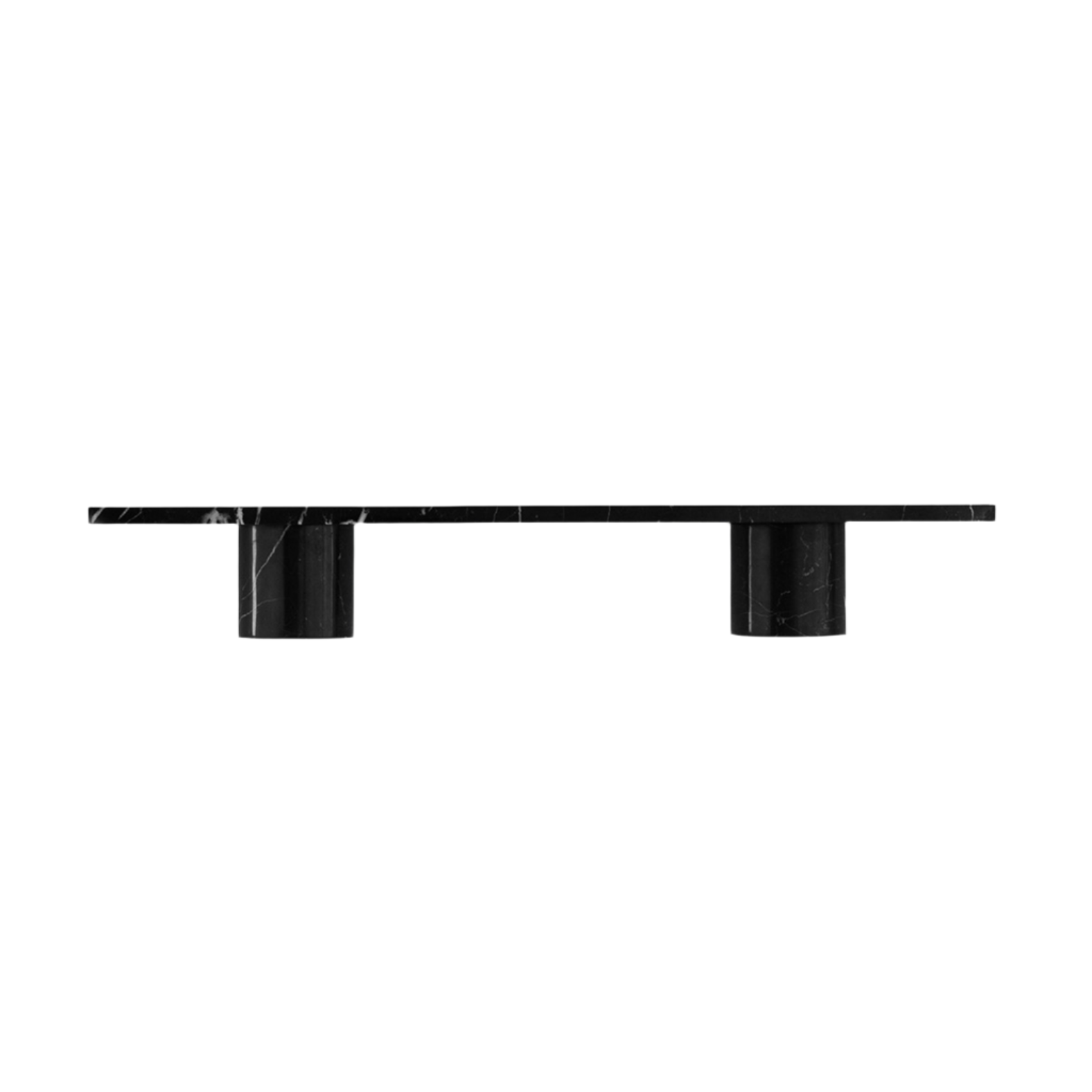 Shelf stena black marble