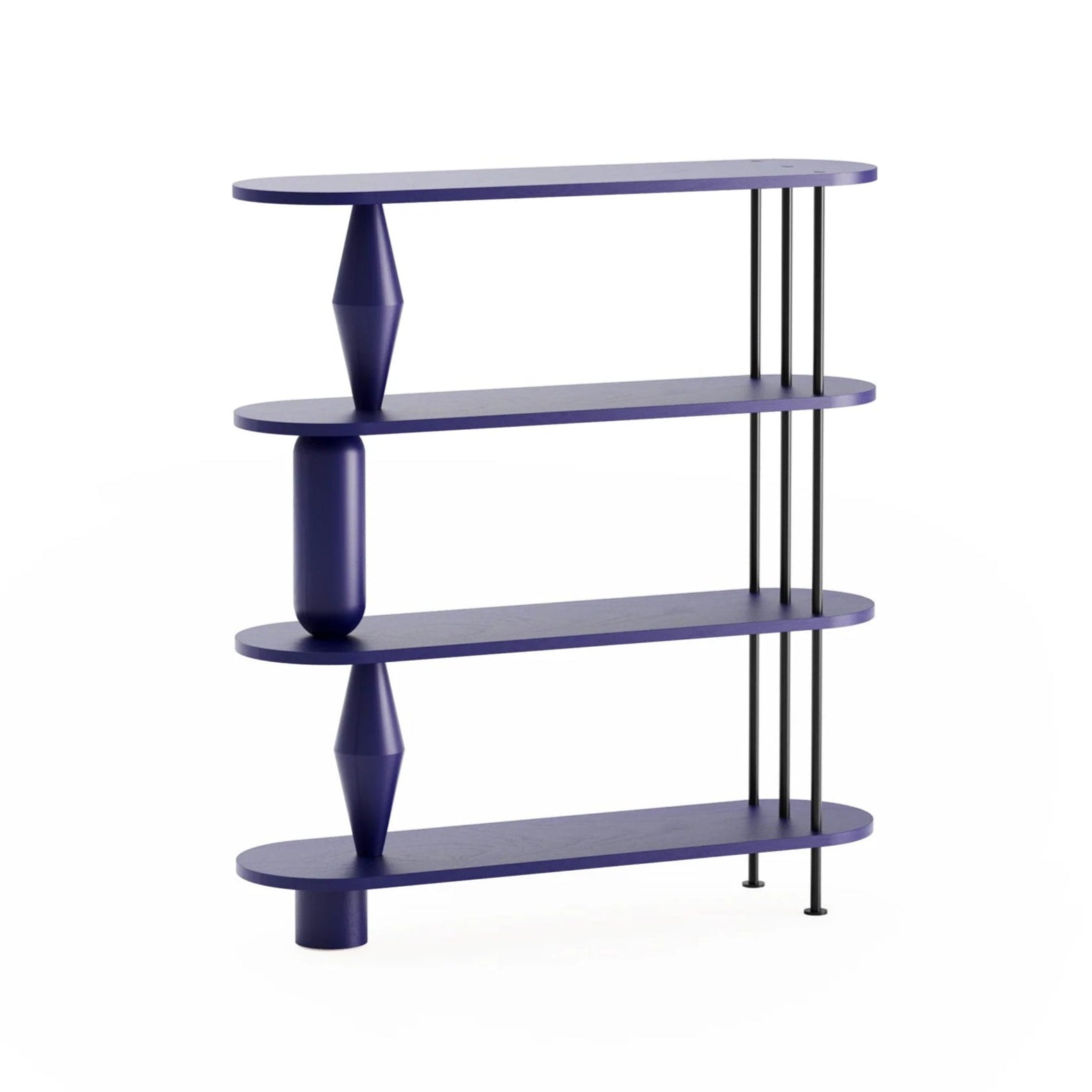 VAZOO Shelf cobalt oak wood