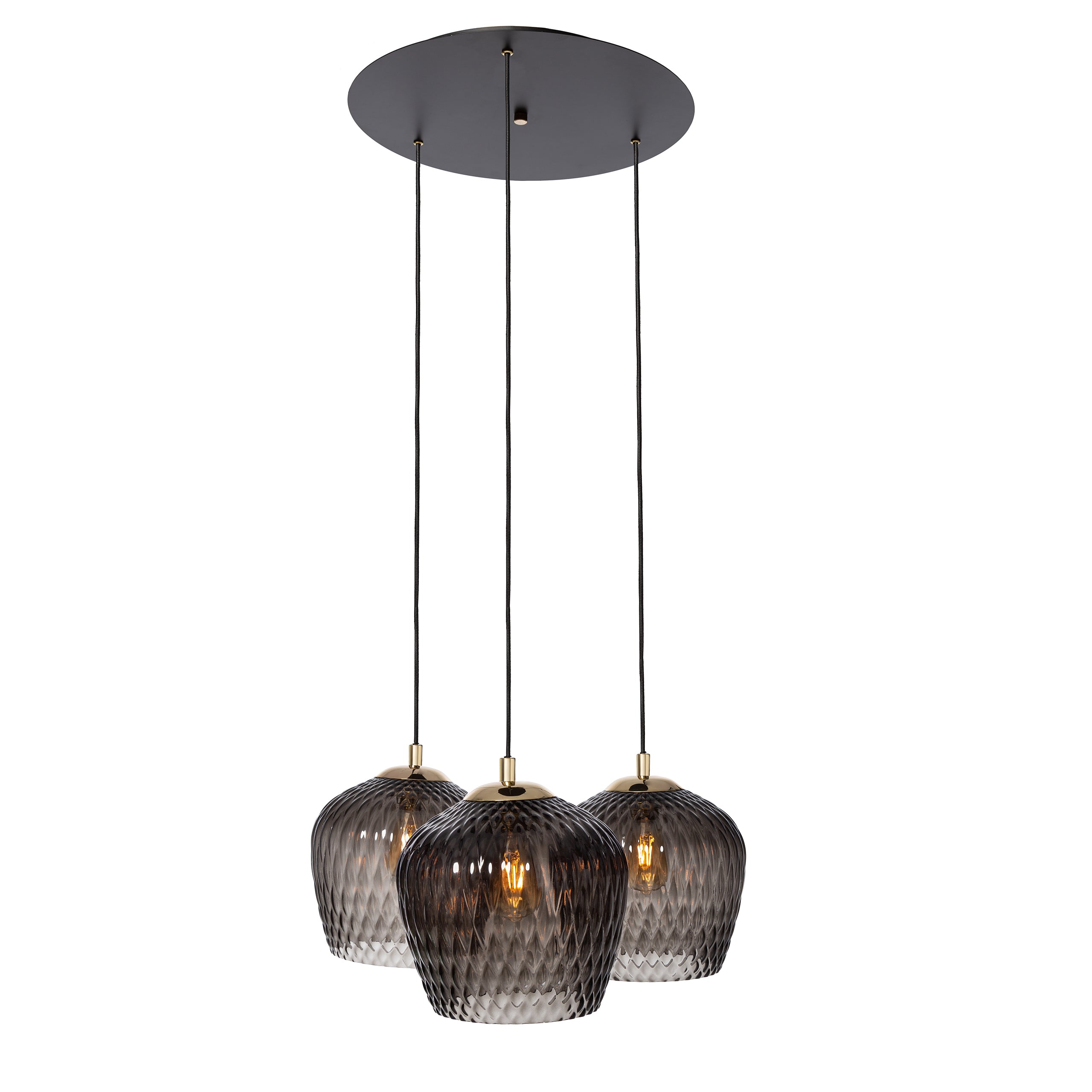 Lampa wisząca VENUS 3 grafitowy