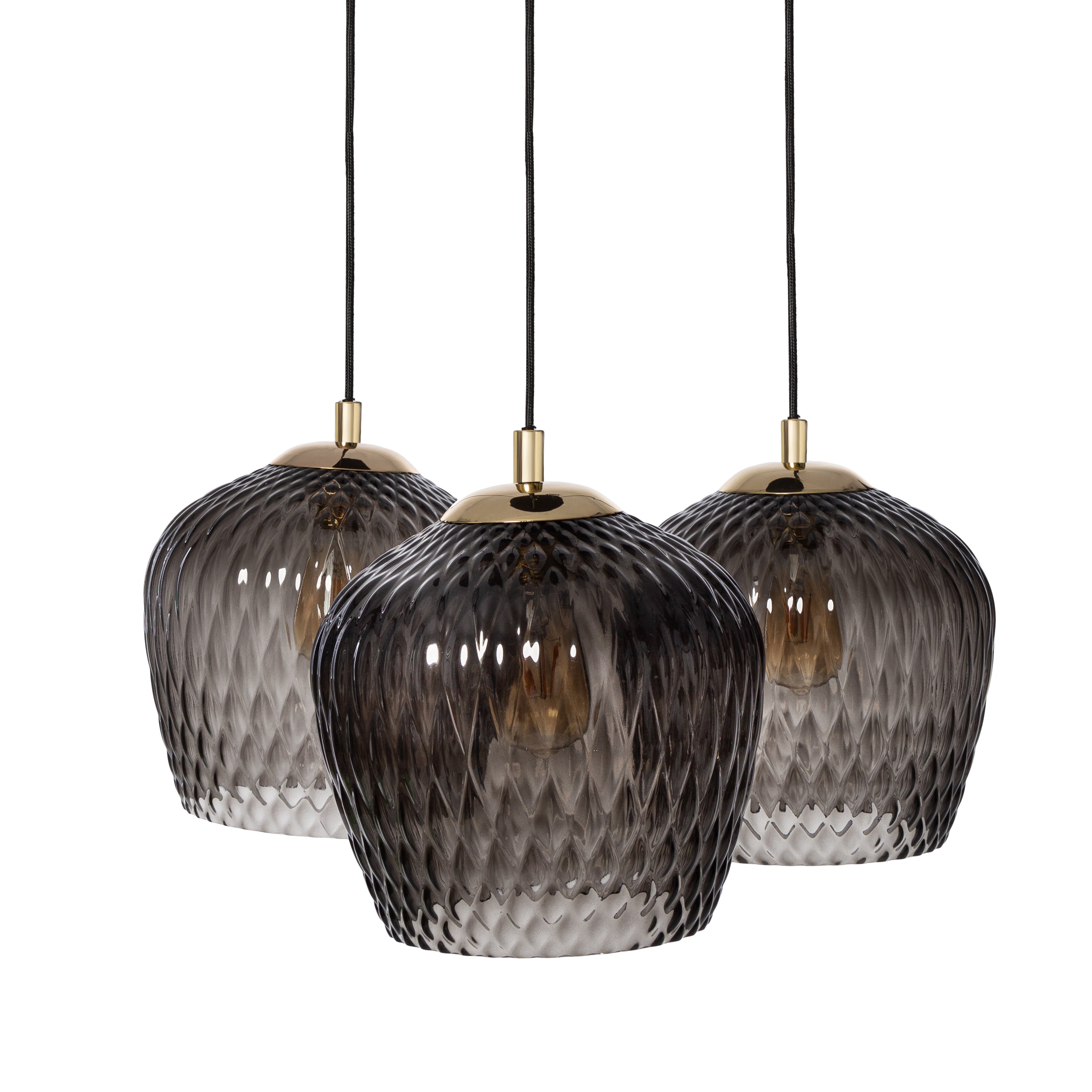 Lampa wisząca VENUS 3 grafitowy