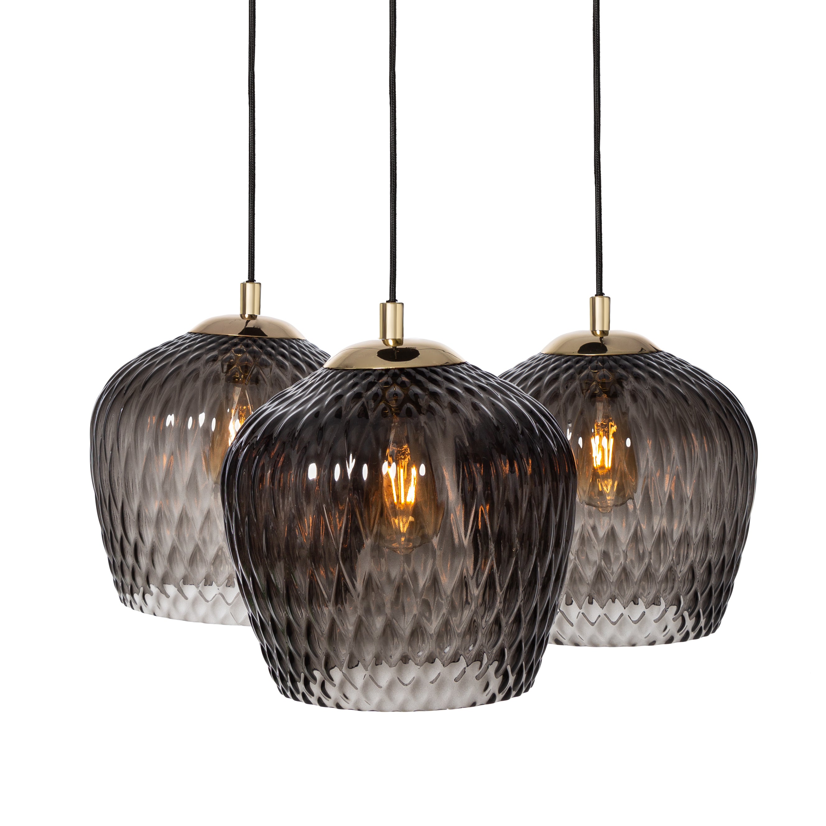 Lampa wisząca VENUS 3 grafitowy