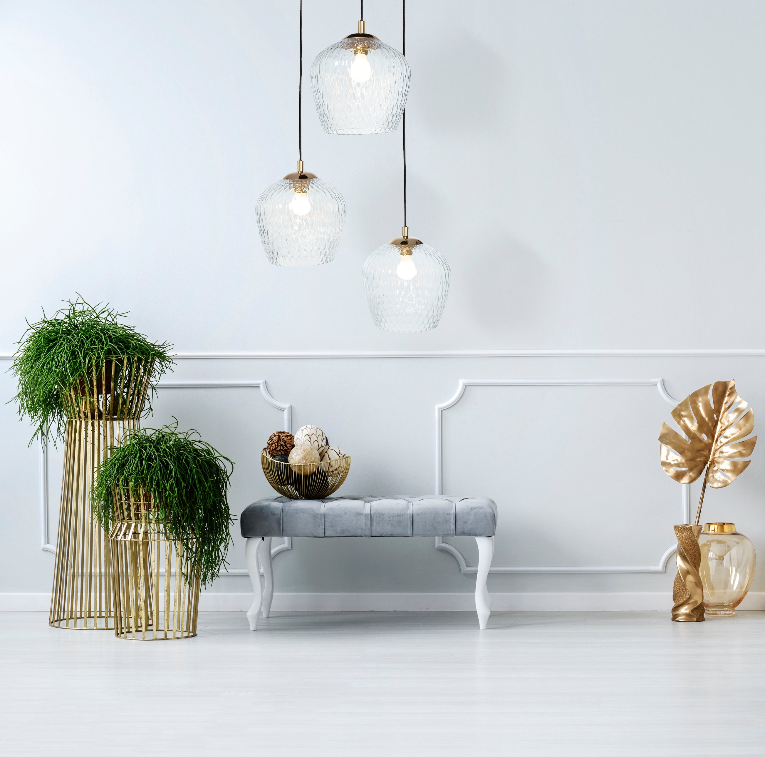 Lampa wisząca VENUS 3 grafitowy
